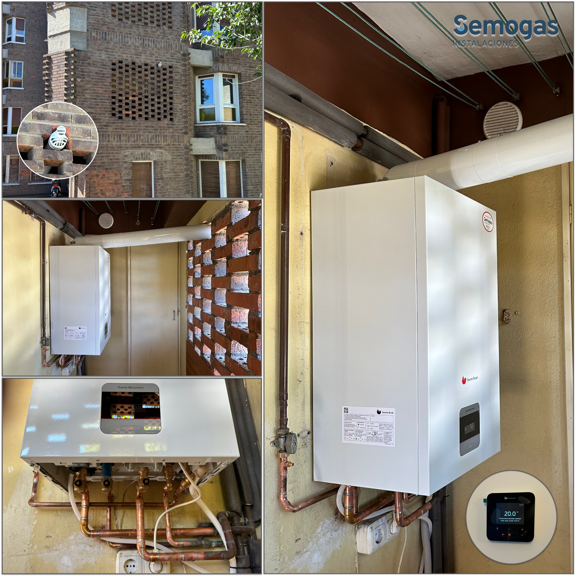 Caldera Saunier Duval Thema MiConnect 26 en Irun - semogas.es