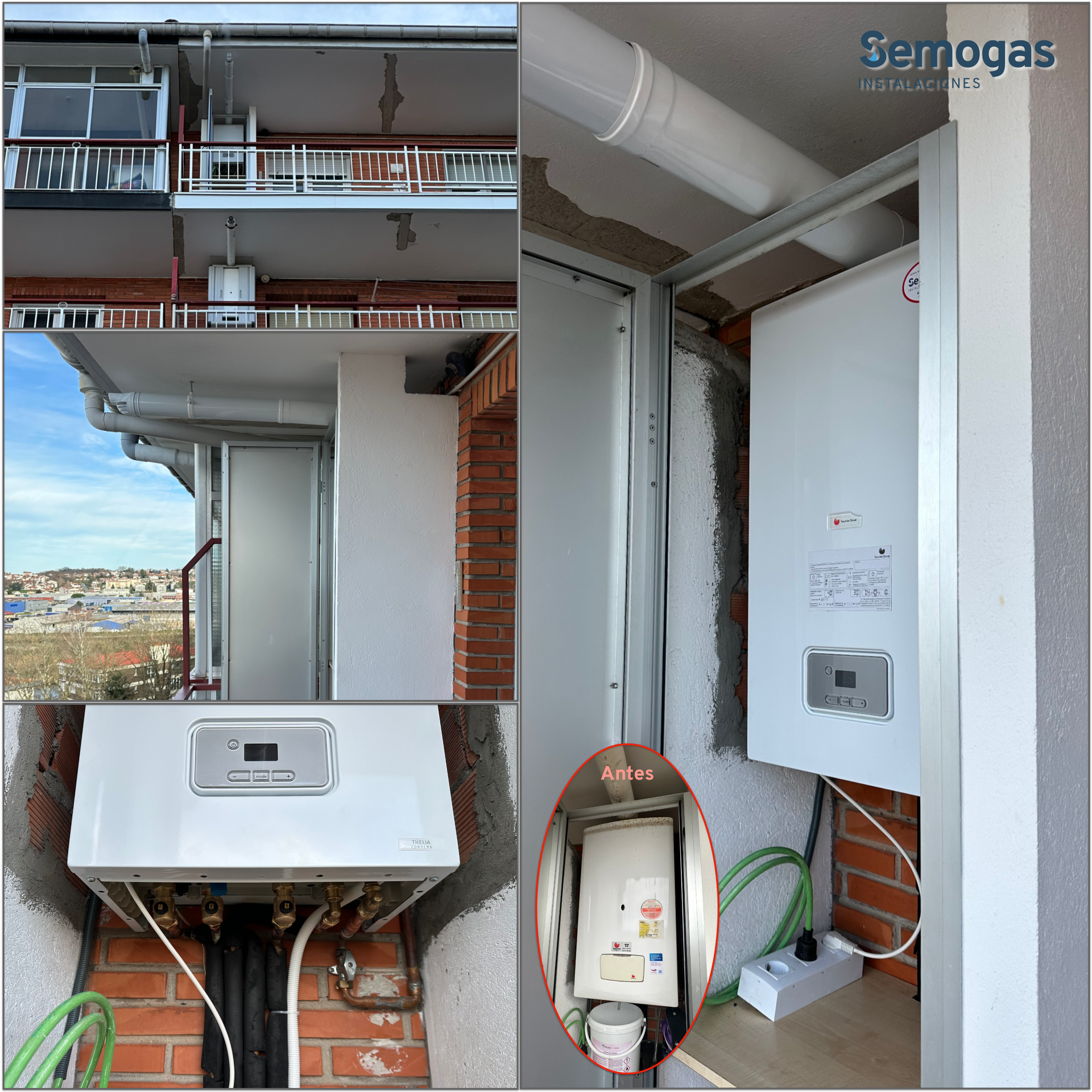 Caldera Saunier Duval Thelia Condens 25 en Irun - semogas.es