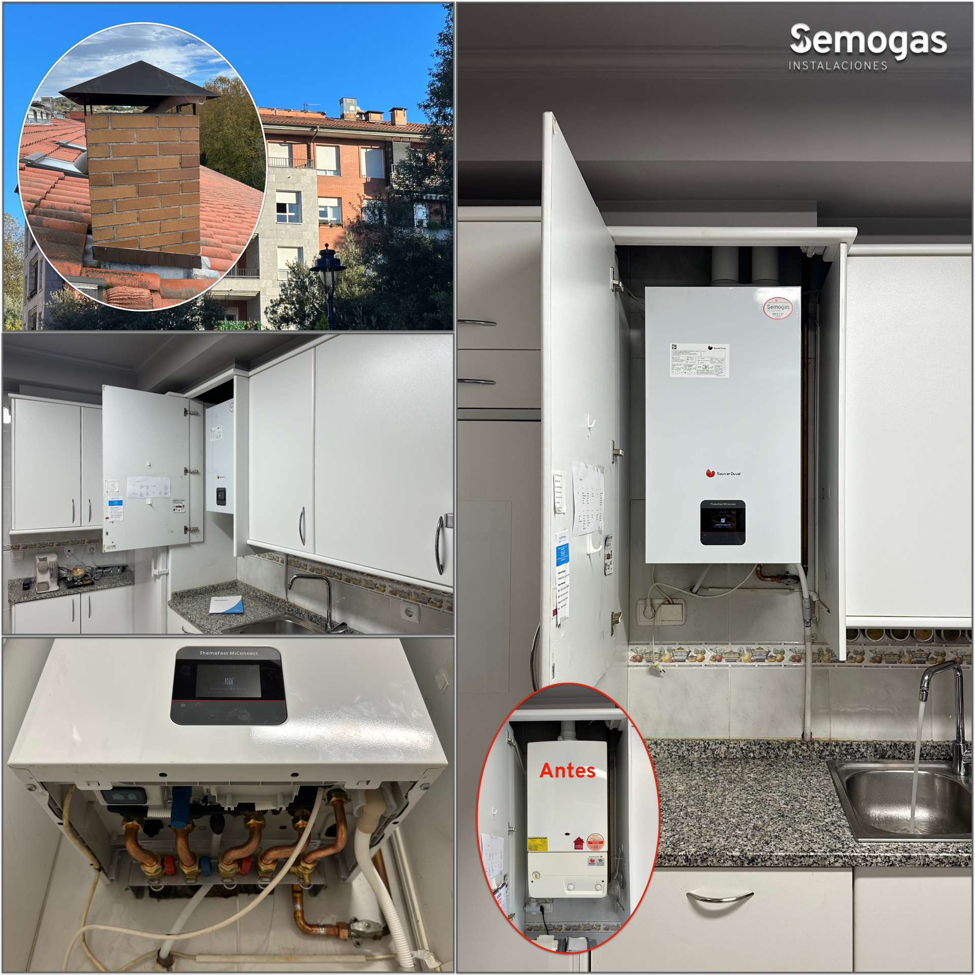 Caldera Saunier Duval Themafast MiConnect 31 en Errenteria - semogas.es