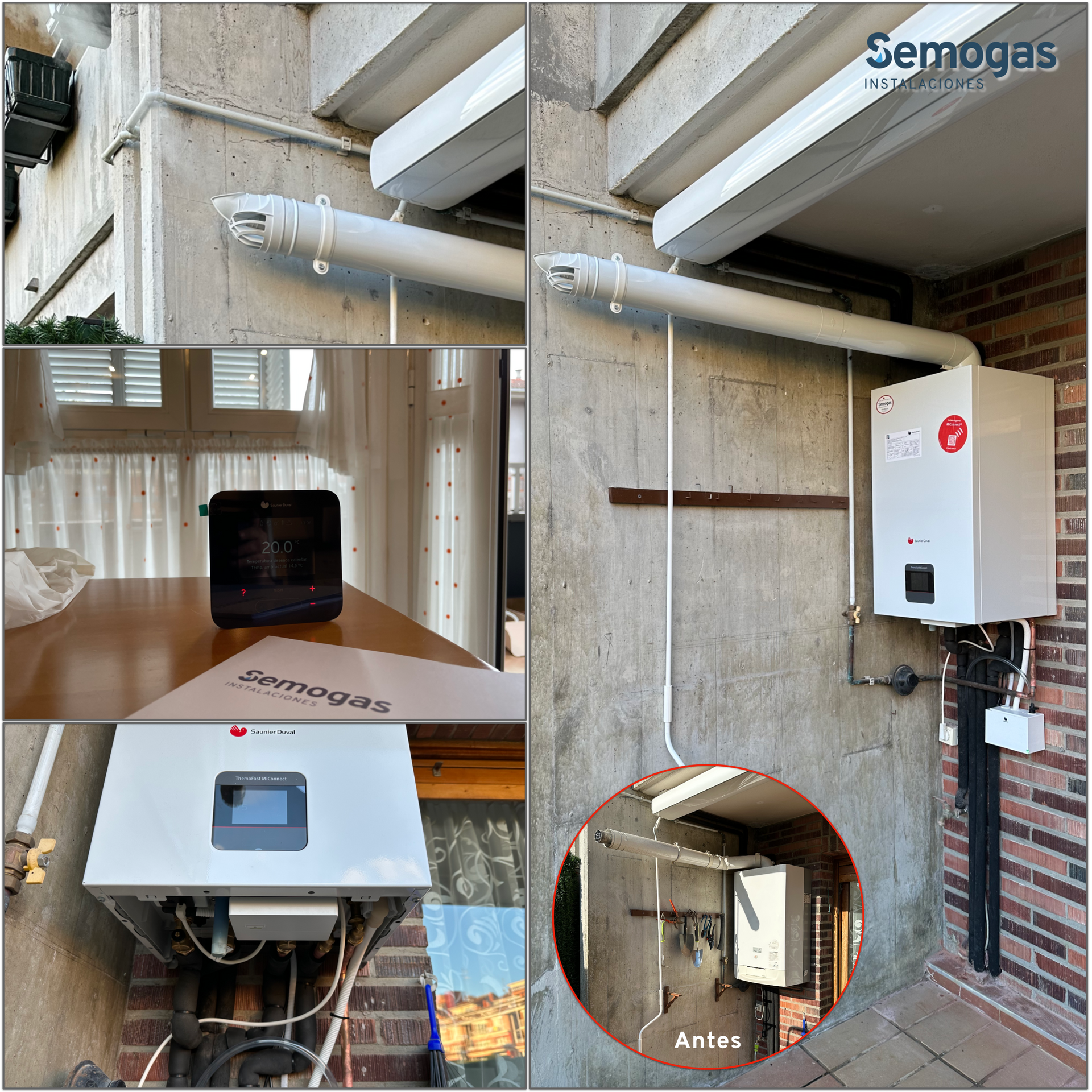 Caldera Saunier Duval Themafast MiConnect 31 en Oiartzun - semogas.es