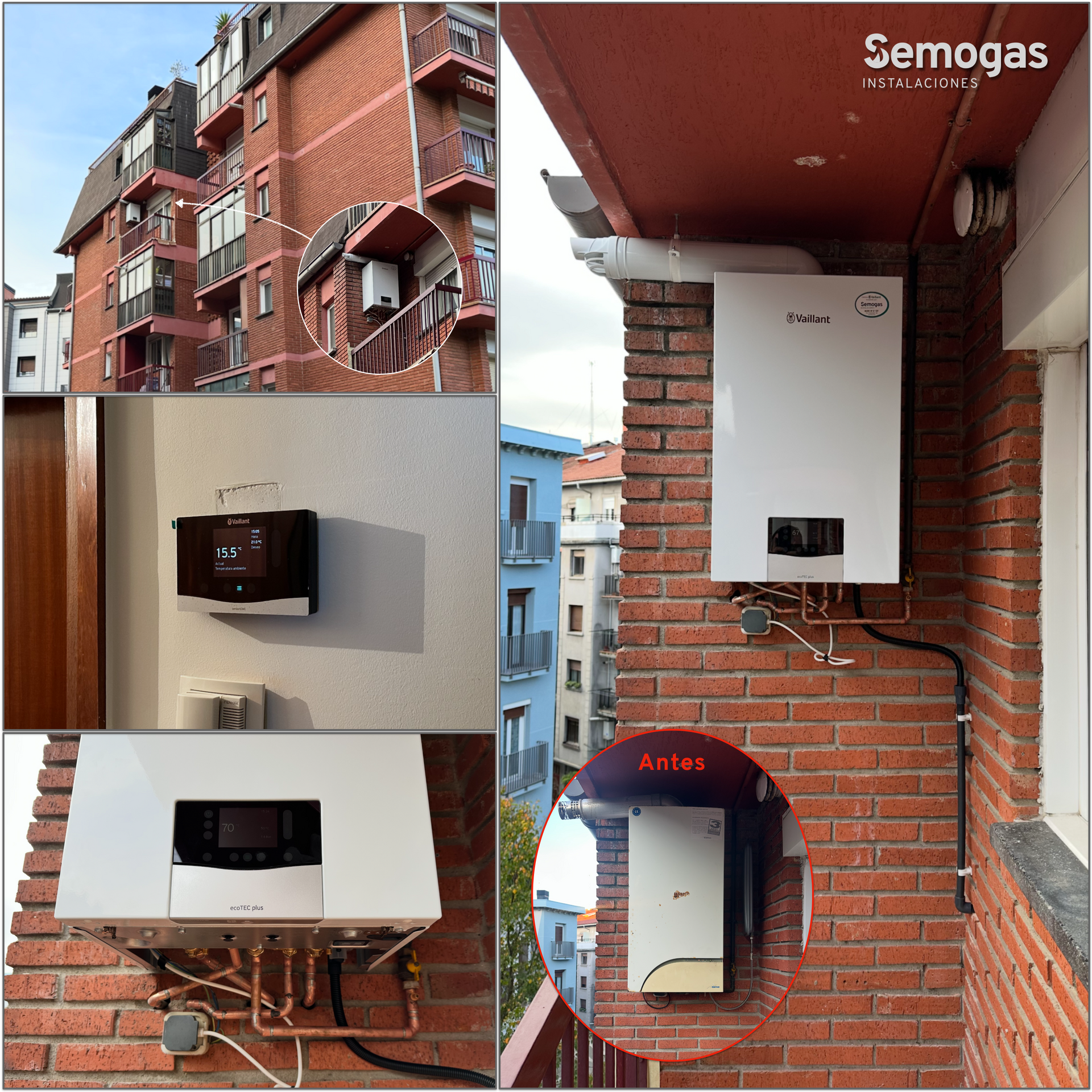 Caldera Vaillant ecoTEC Plus VMW 26CS en Loiola - semogas.es