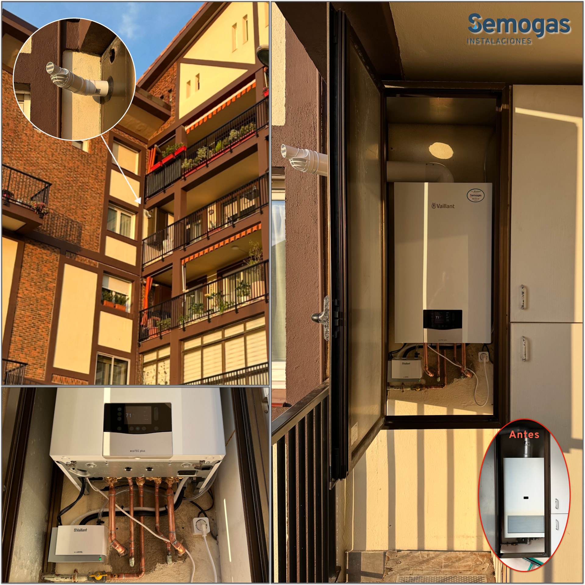 Caldera Vaillant ecoTEC Plus VMW 26CS en Donostia - semogas.es