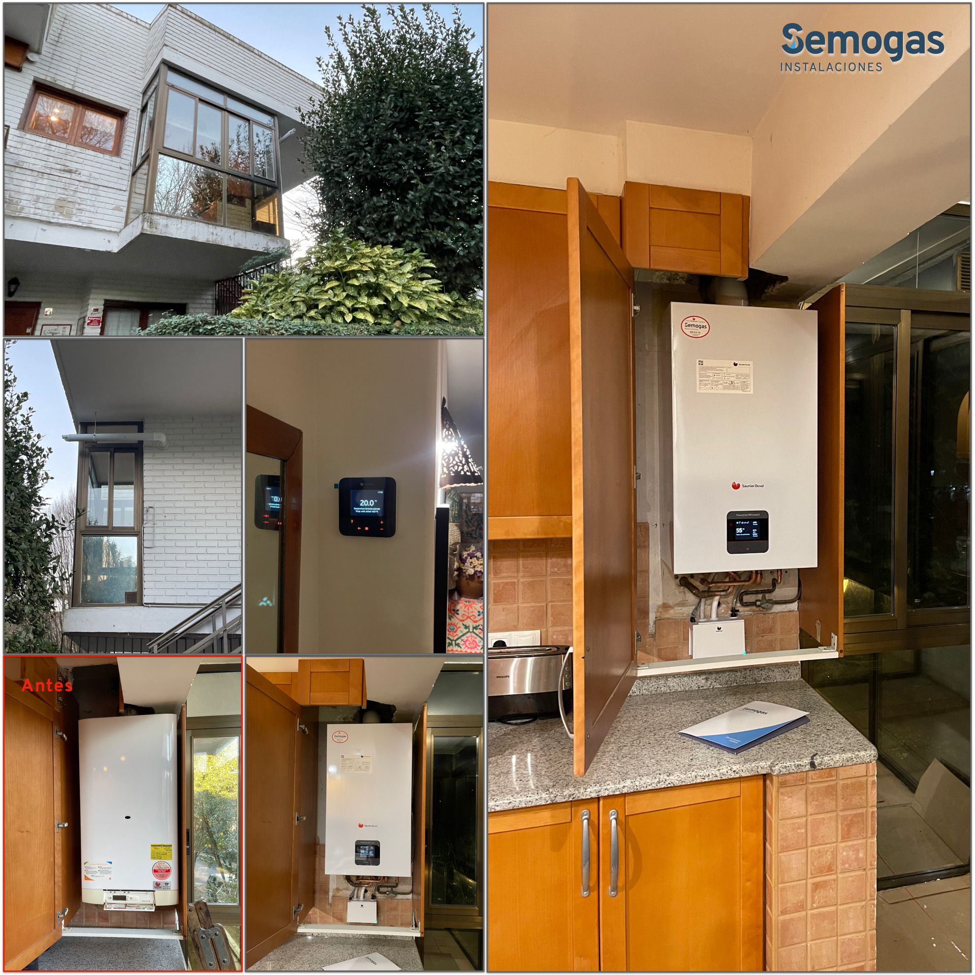 Caldera Saunier Duval Themafast MiConnect 31 en Hondarribia - semogas.es