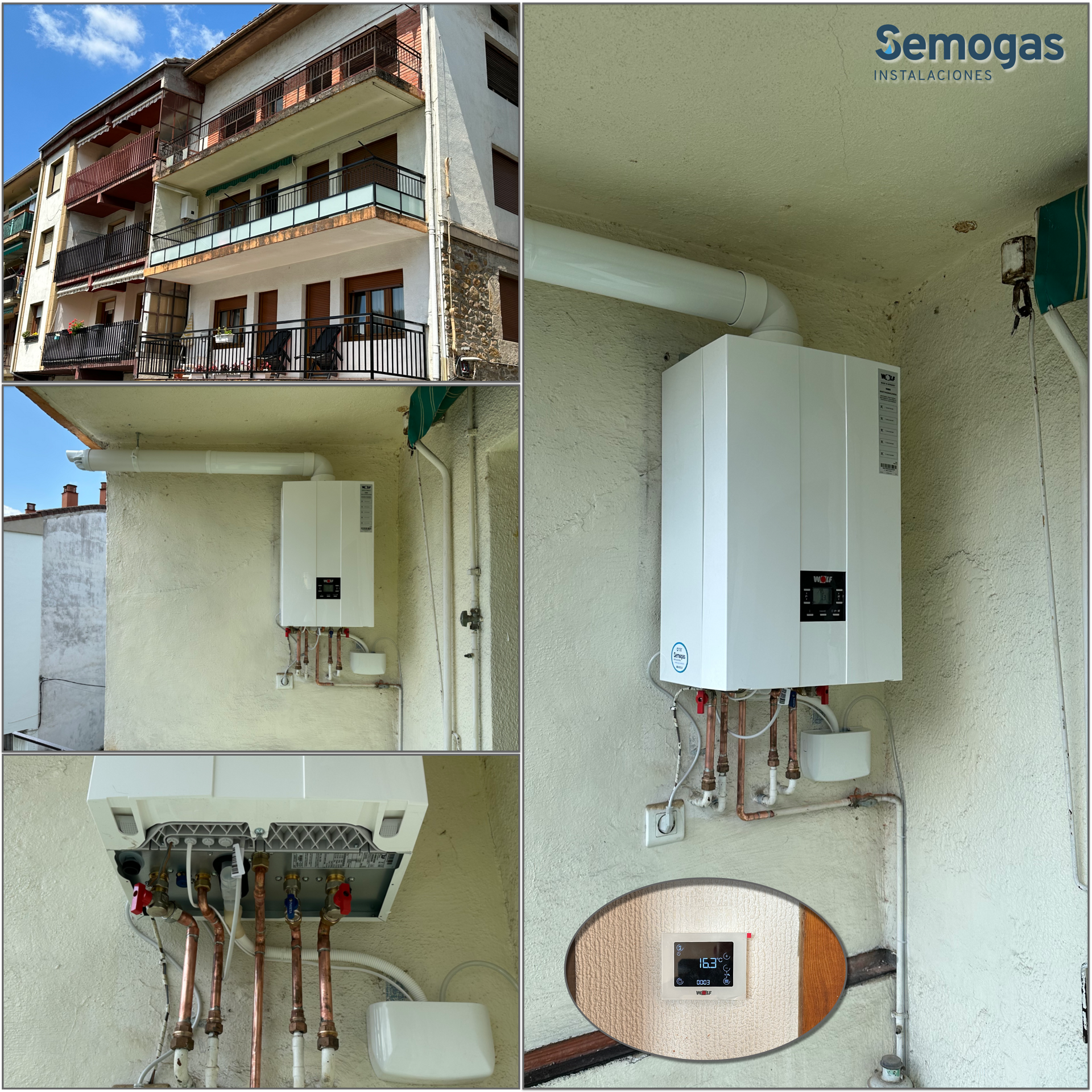 Caldera WOLF FGB-K-28 en Oñate - semogas.es