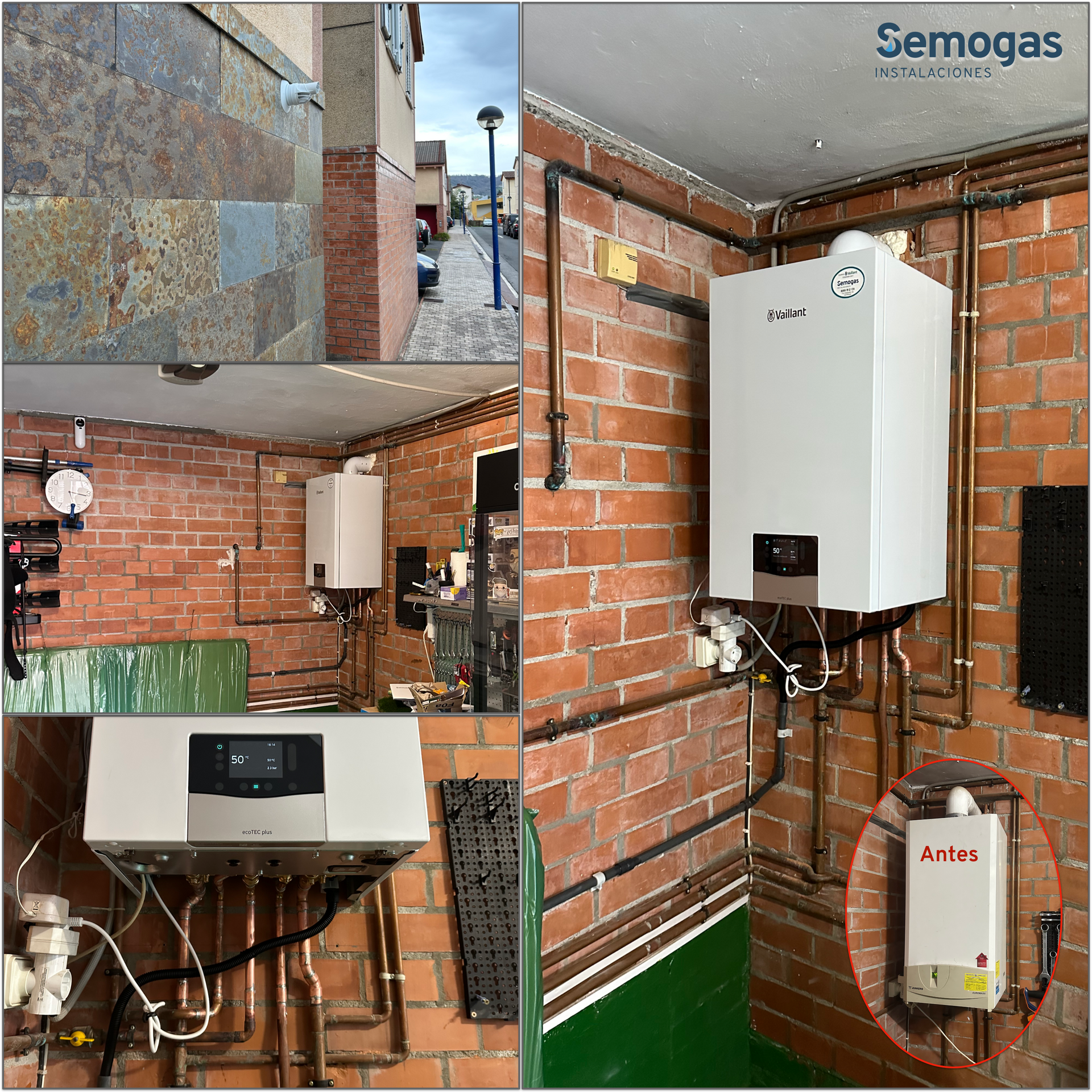 Caldera Vaillant ecoTEC Plus VMW 26CS en Hernani - semogas.es