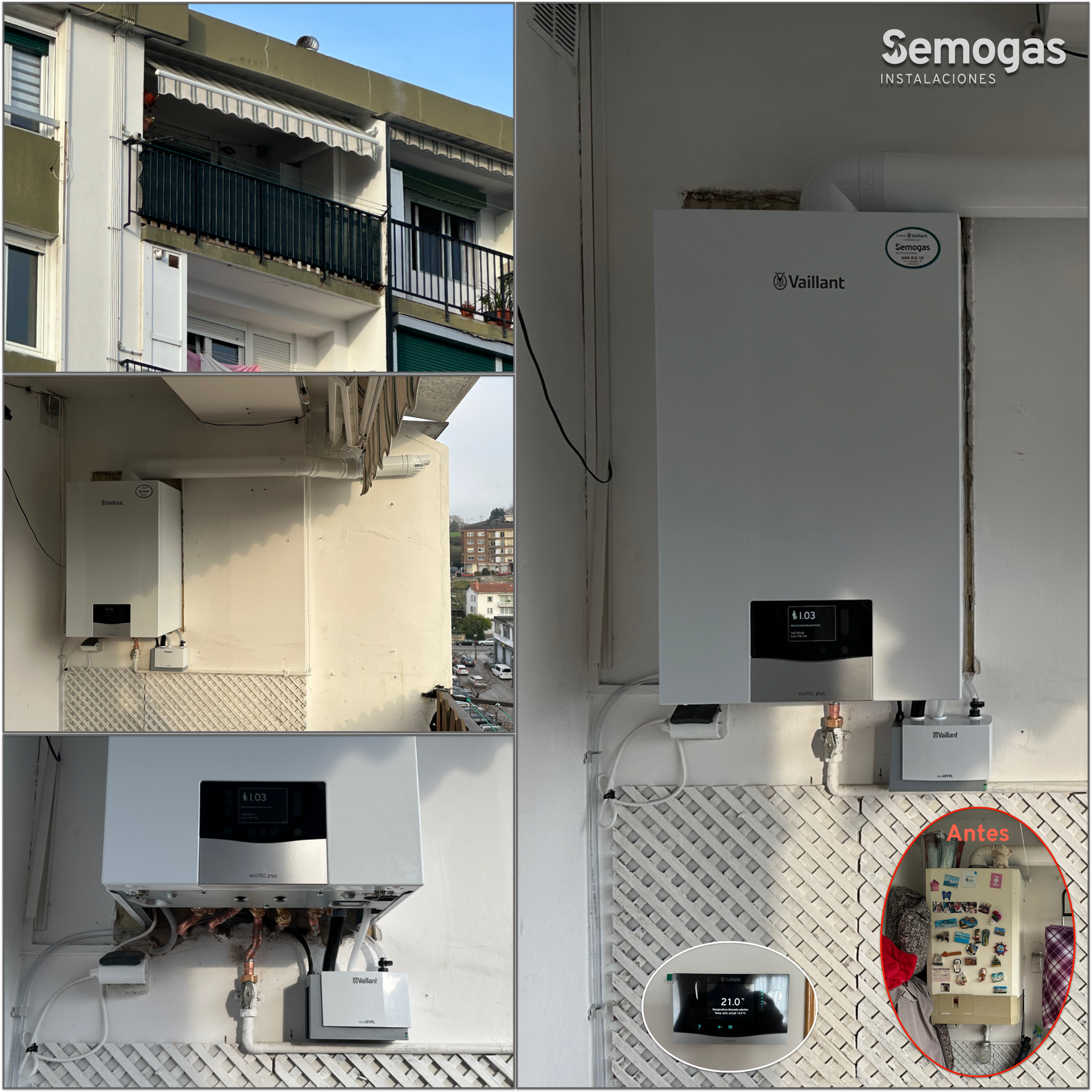 Caldera Vaillant ecoTEC Plus VMW 26CS en Lasarte-Oria - semogas