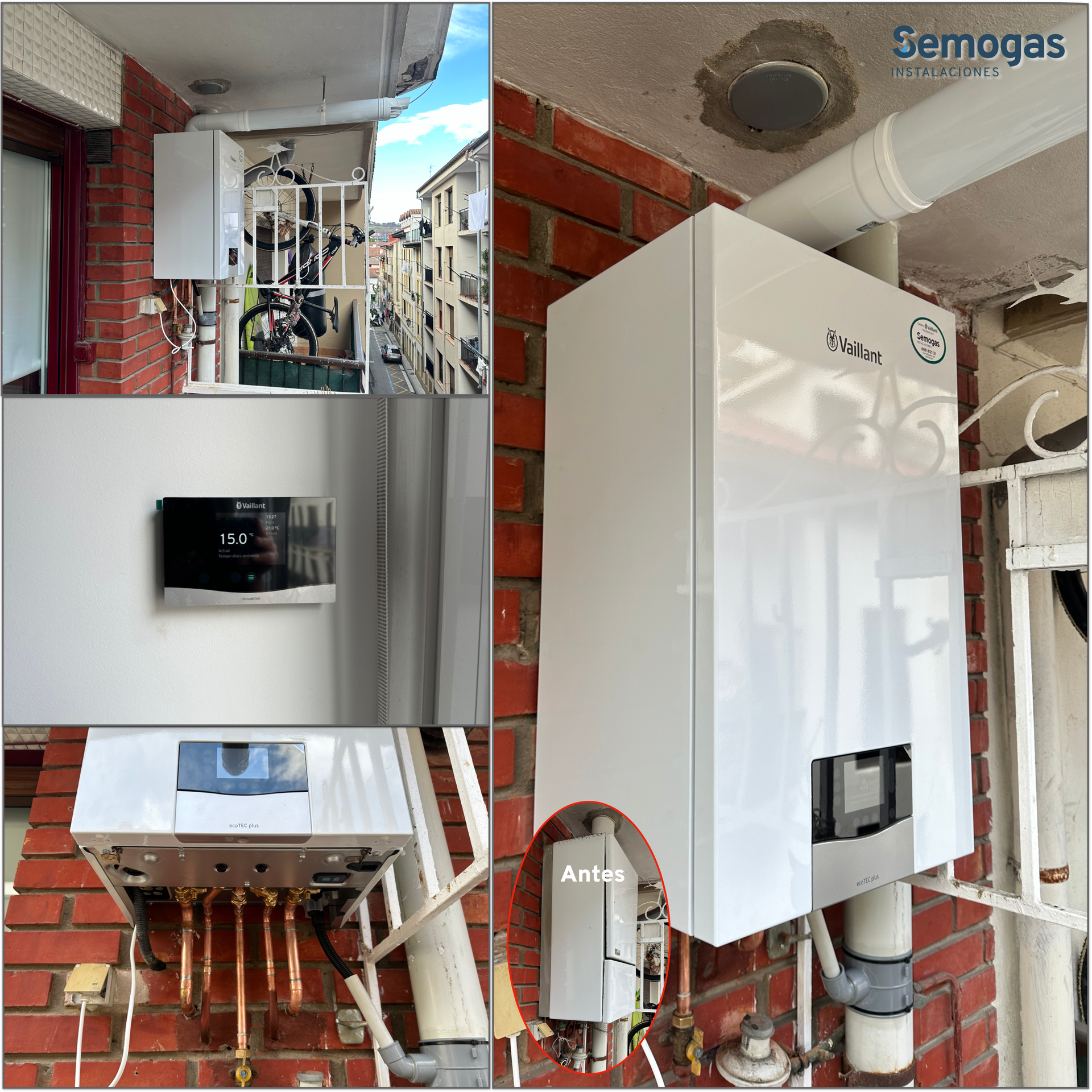 Caldera Vaillant ecoTEC Plus VMW 26CS en Hondarribia - semogas