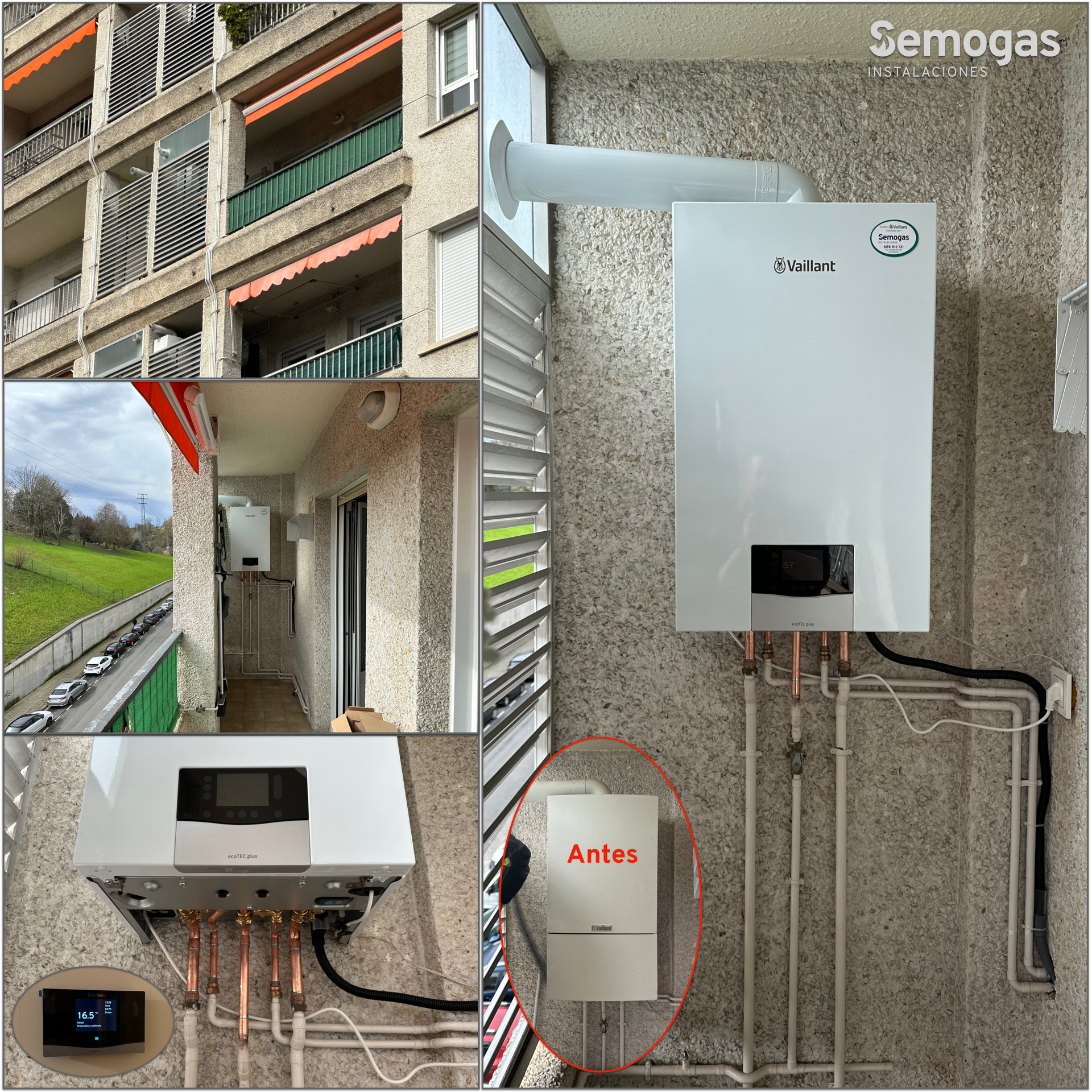 Caldera Vaillant ecoTEC Plus VMW 26CS en Irun - semogas