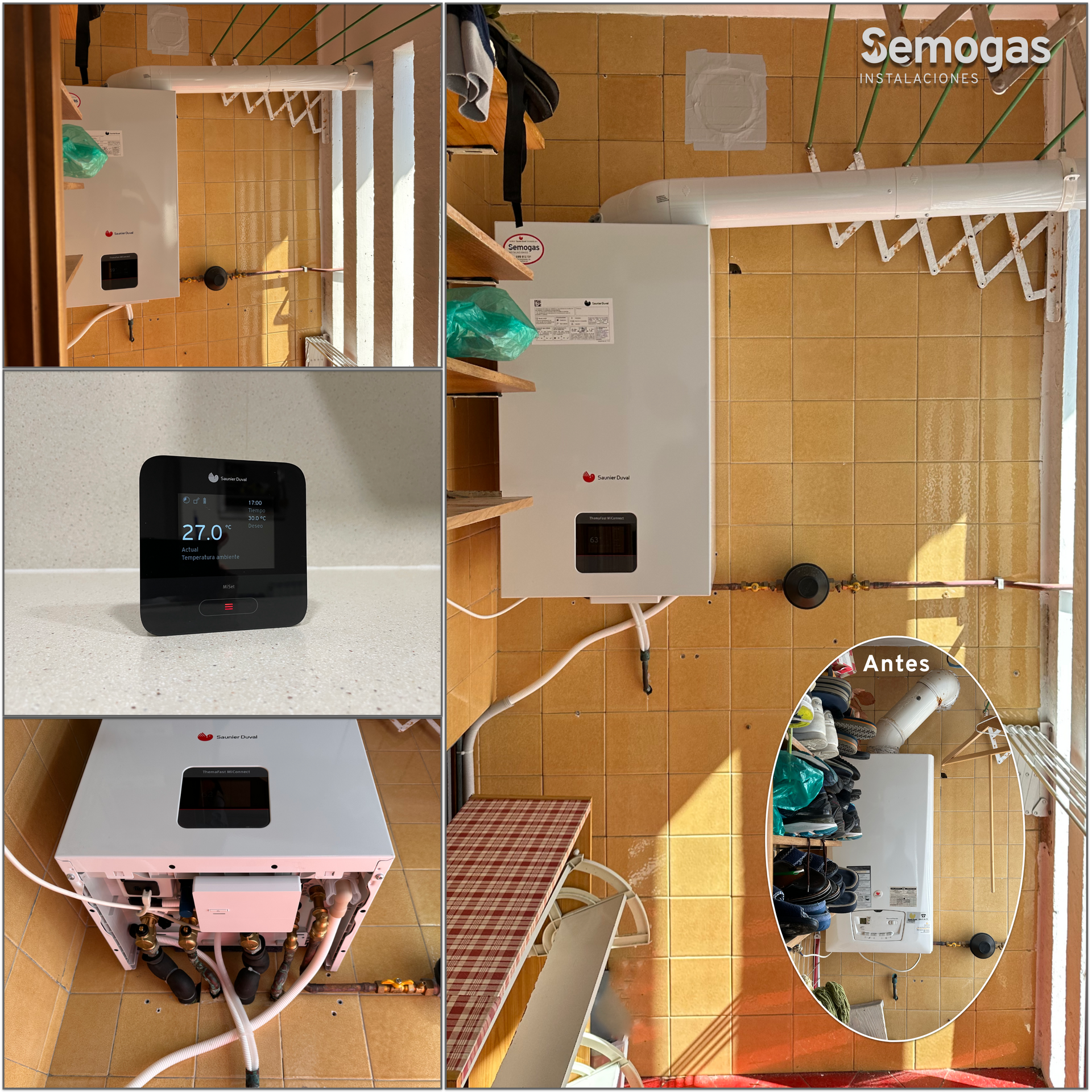 Caldera Saunier Duval Themafast MiConnect 26 en Zarautz - semogas.es