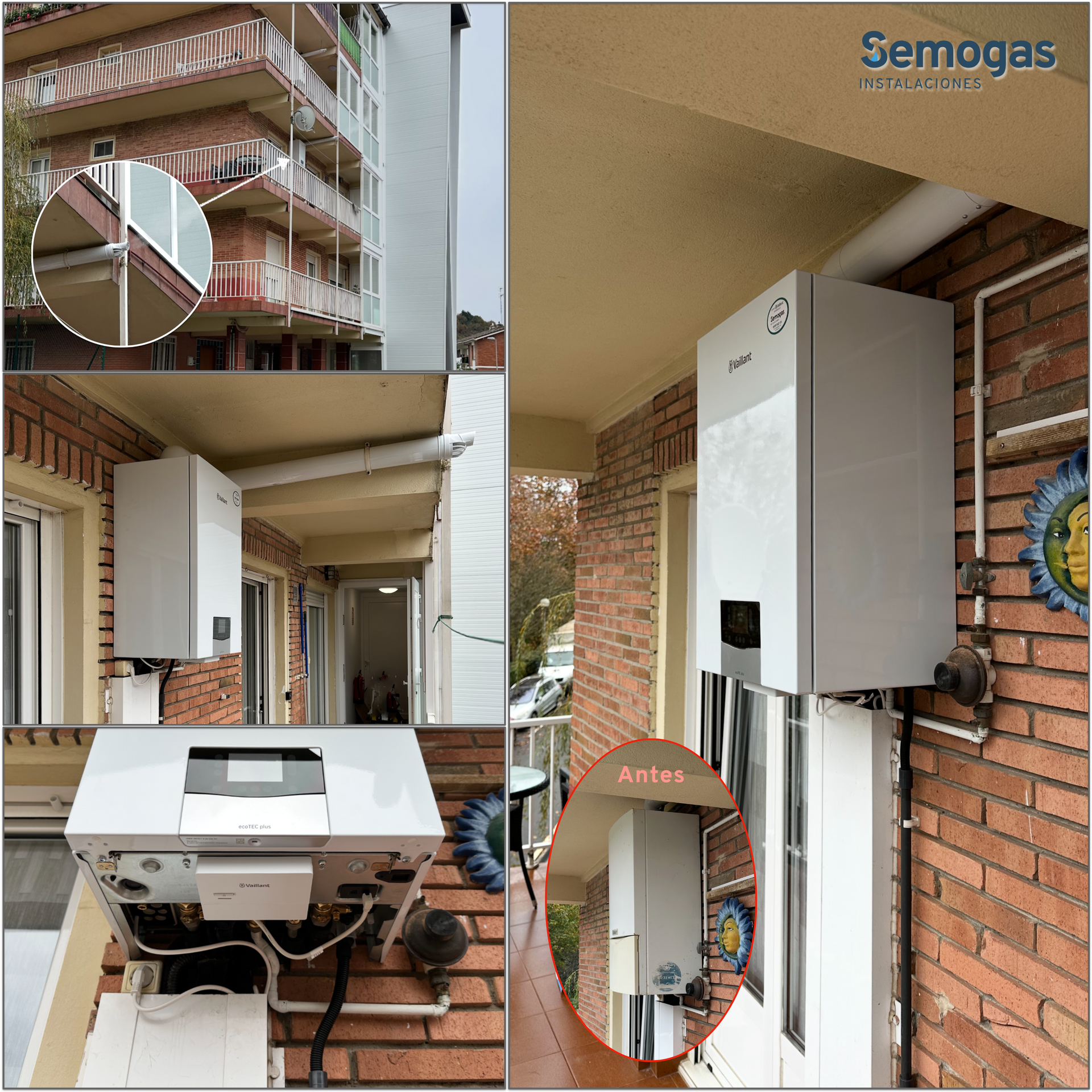 Caldera Vaillant ecoTEC Plus VMW 26CS en Lasarte-Oria - semogas