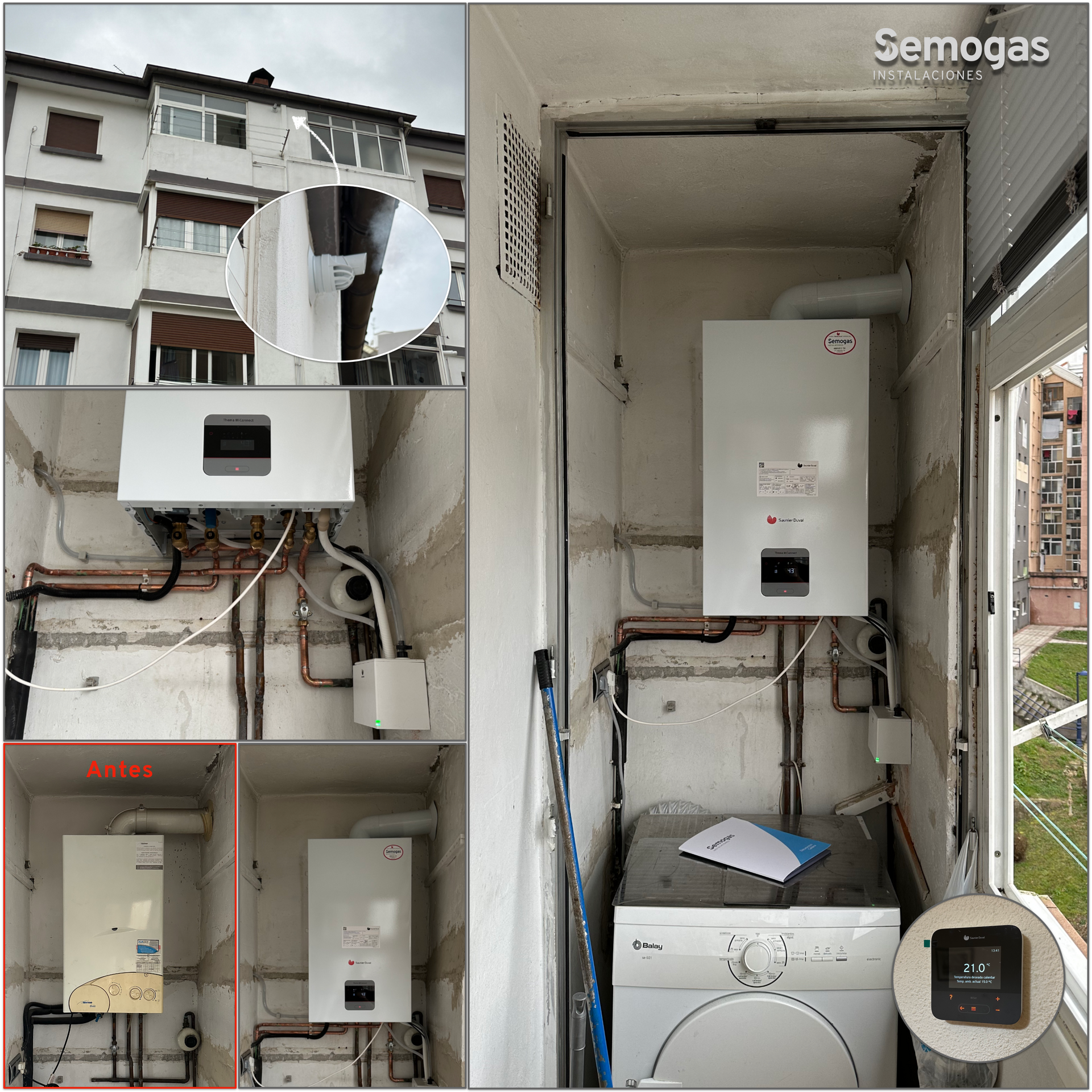 Caldera Saunier Duval Thema MiConnect 26 en Errenteria - semogas.es
