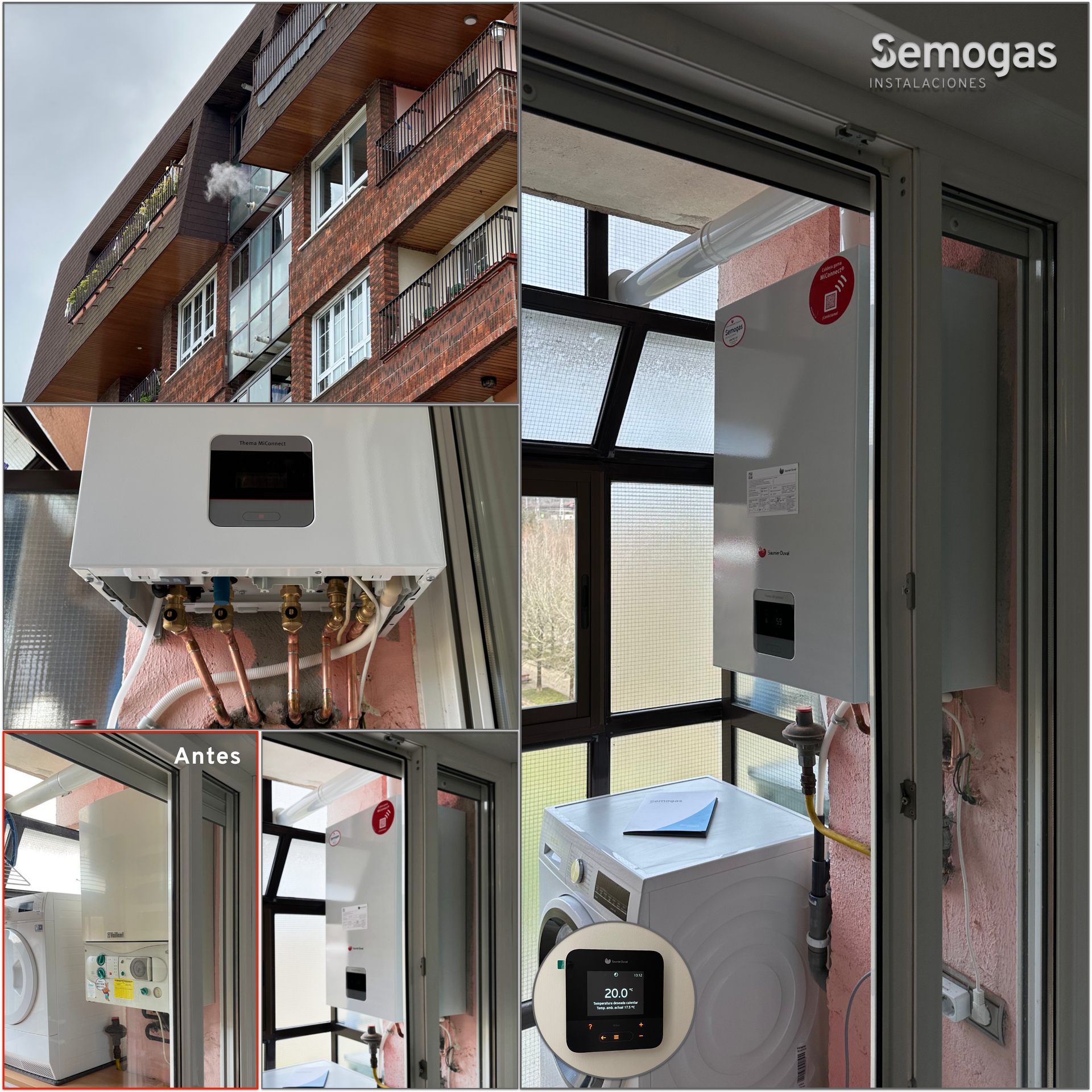 Caldera Saunier Duval Thema MiConnect 26 en Lasarte-Oria - semogas.es