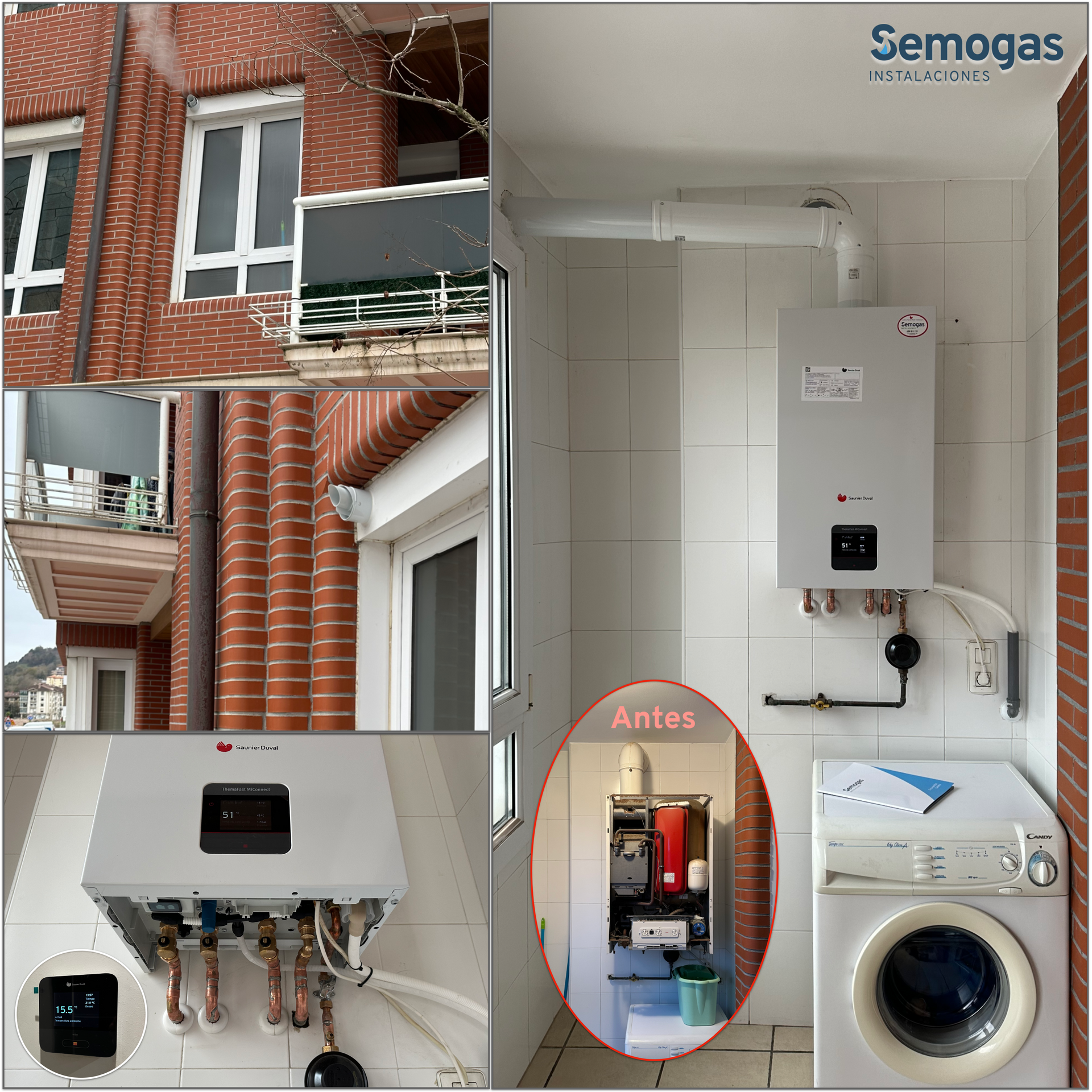 Caldera Saunier Duval Themafast MiConnect 31 en Zarautz - semogas.es