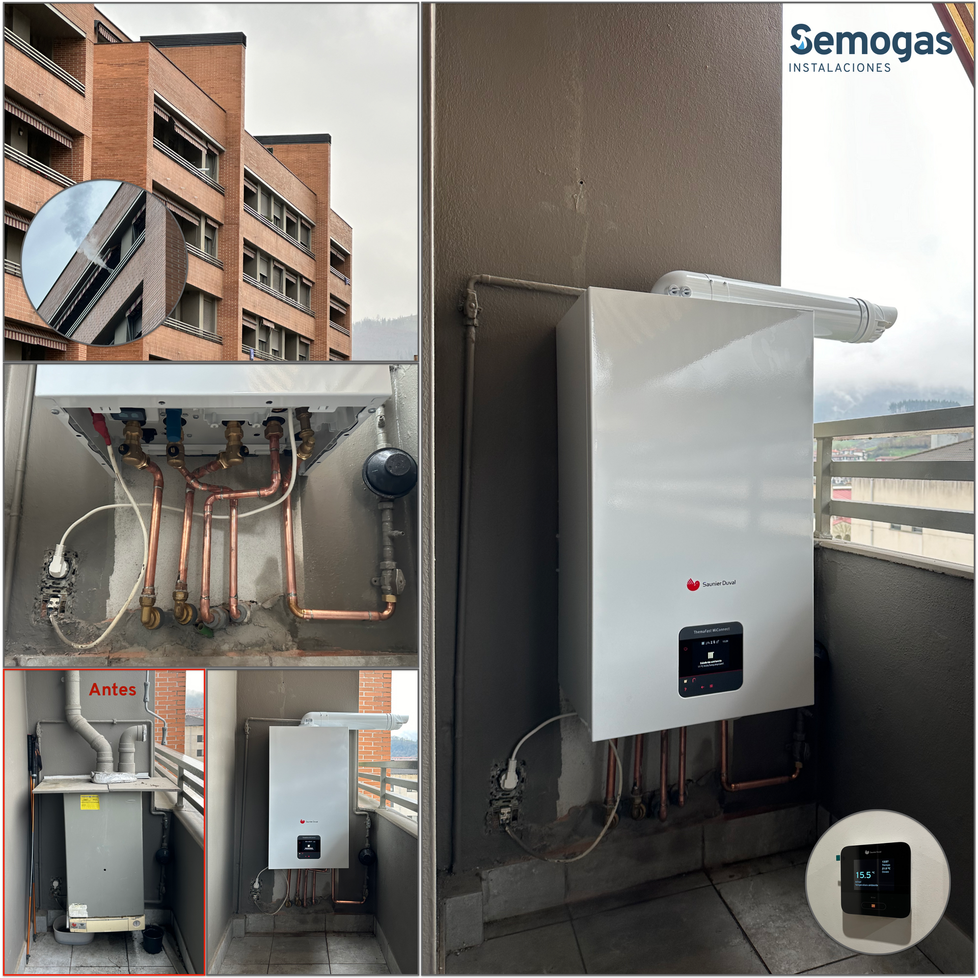 Caldera Saunier Duval Themafast MiConnect 26 en Azkoitia - semogas.es