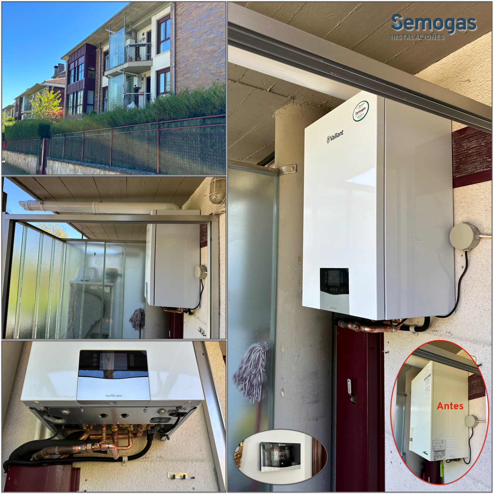 Caldera Vaillant ecoTEC Plus VMW 26CS en Donostia San Sebastian - semogas