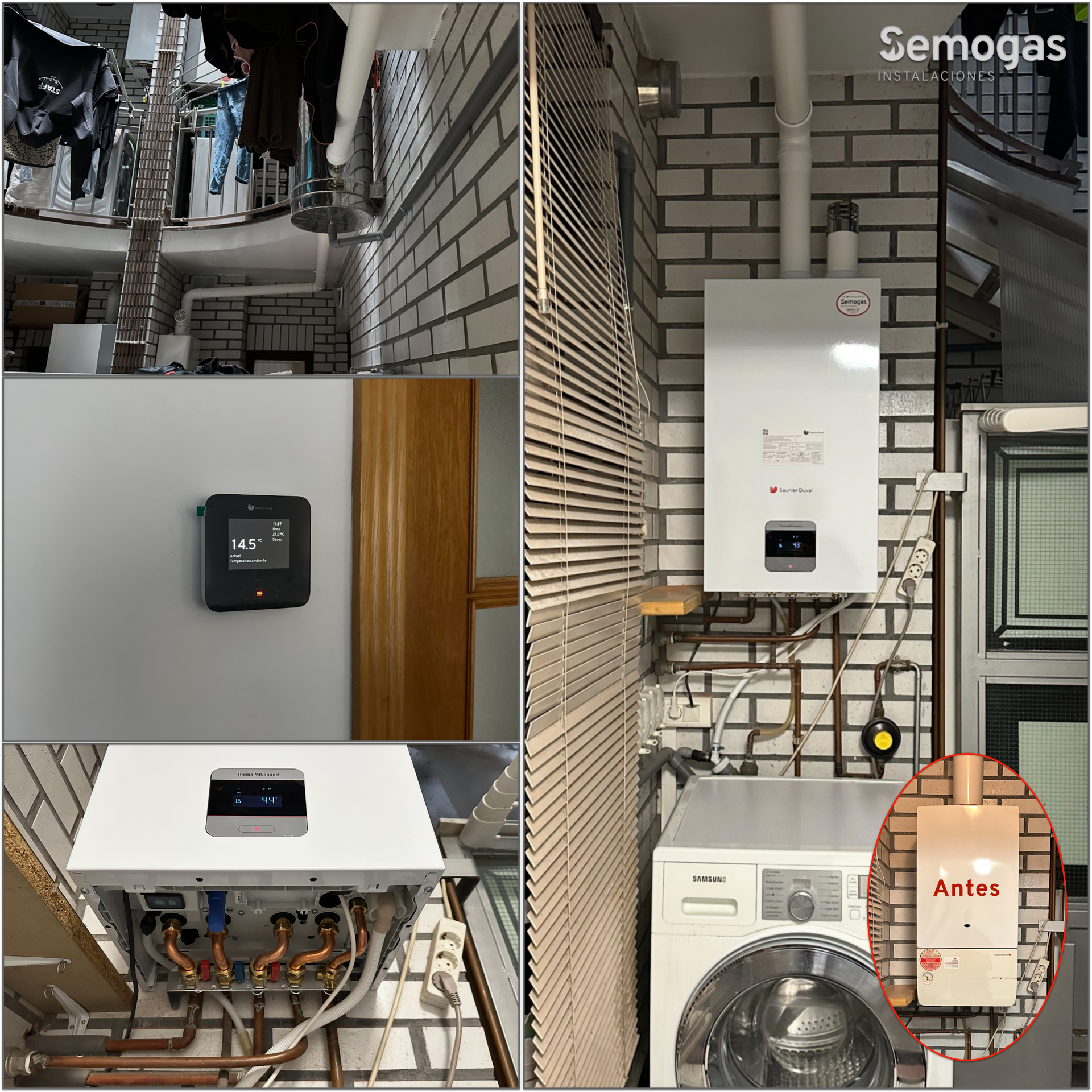 Caldera Saunier Duval Thema MiConnect 26 en Irún - semogas.es