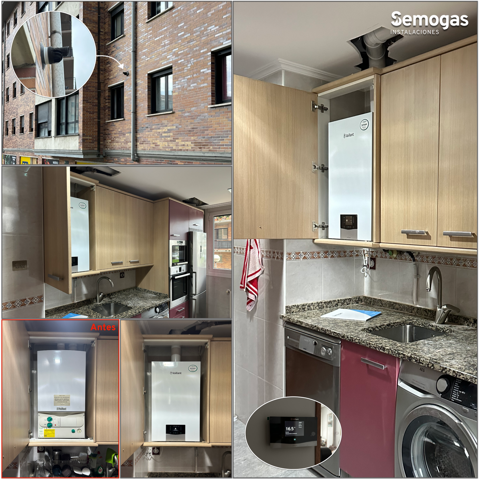 Caldera Vaillant ecoTEC Plus VMW 32CS en Urnieta - semogas