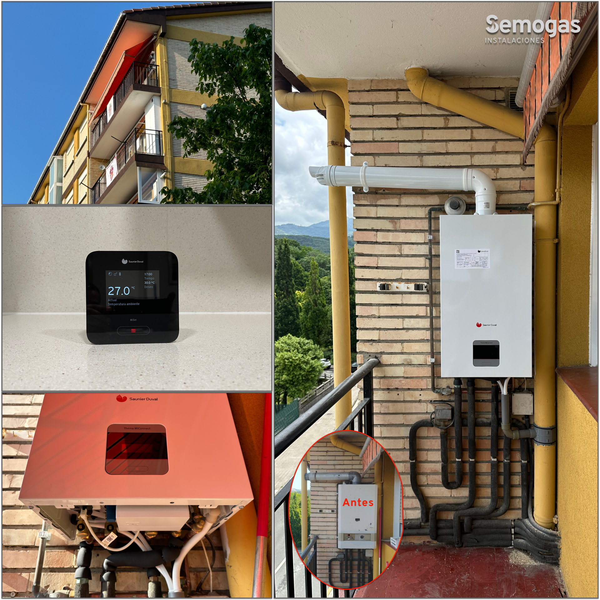 Caldera Saunier Duval Thema MiConnect 26 en Irún - semogas.es
