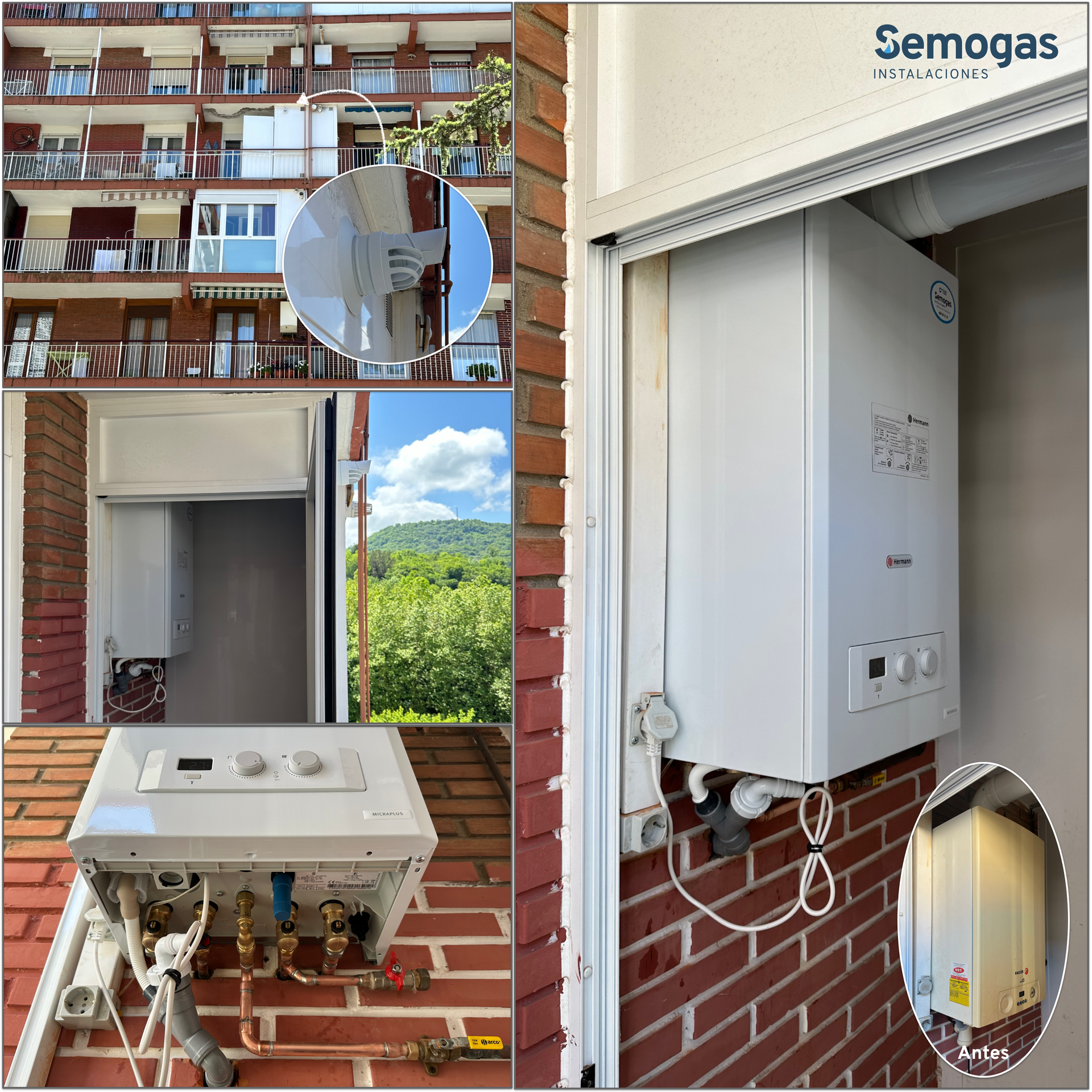 Caldera Hermann MicraPlus Condens 25 en Errenteria - semogas.es
