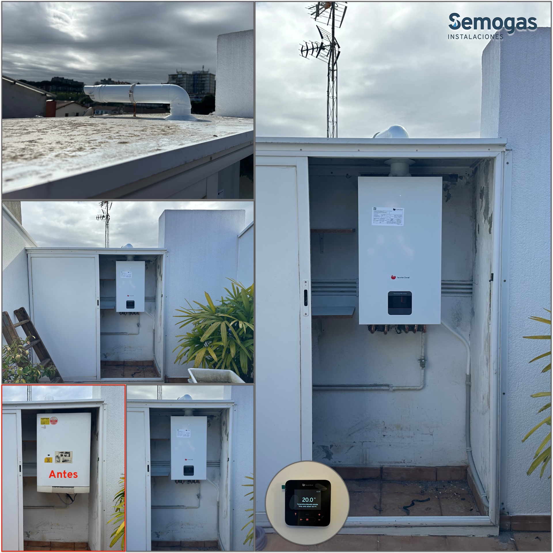 Caldera Saunier Duval Themafast MiConnect 31 en Hondarribia - semogas.es