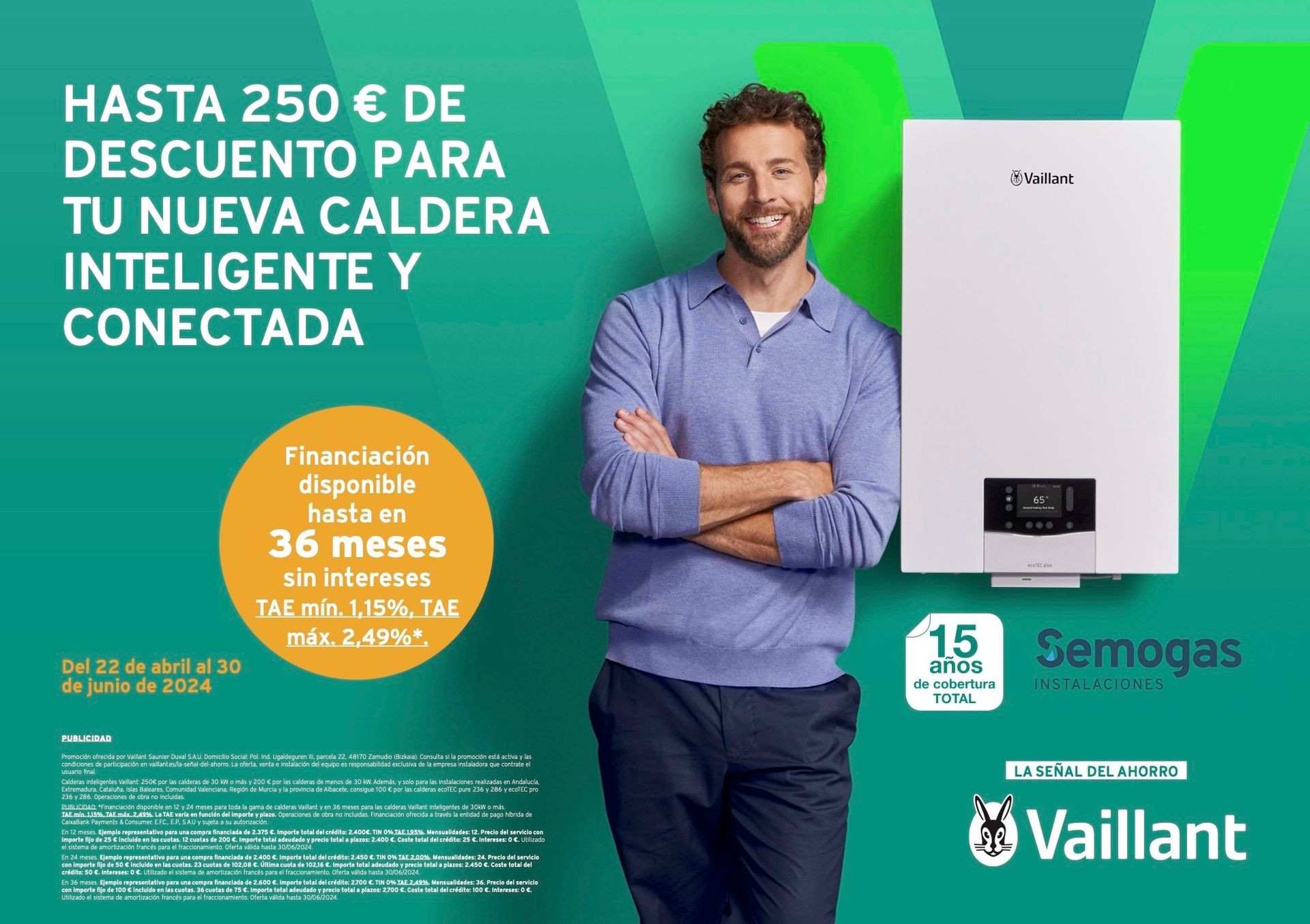Hasta 250 € de regalo para renovar tu caldera Vaillant 2023 Plan Renove 2023 Vaillant - Semogas.es