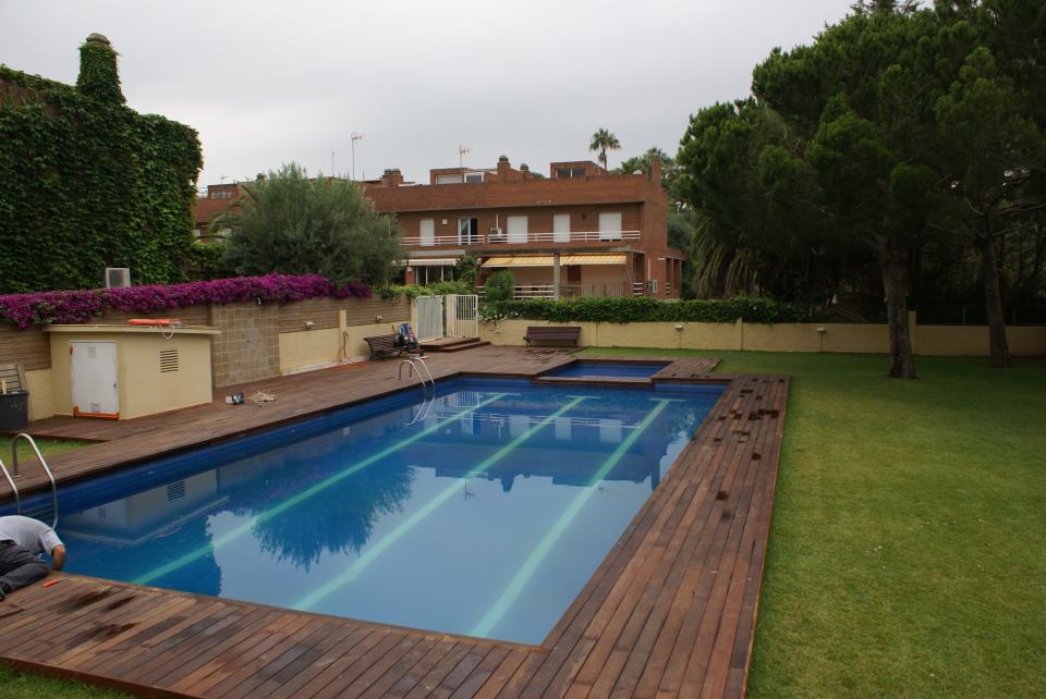 Piscina a Sant Just Desvern, Barcelona.