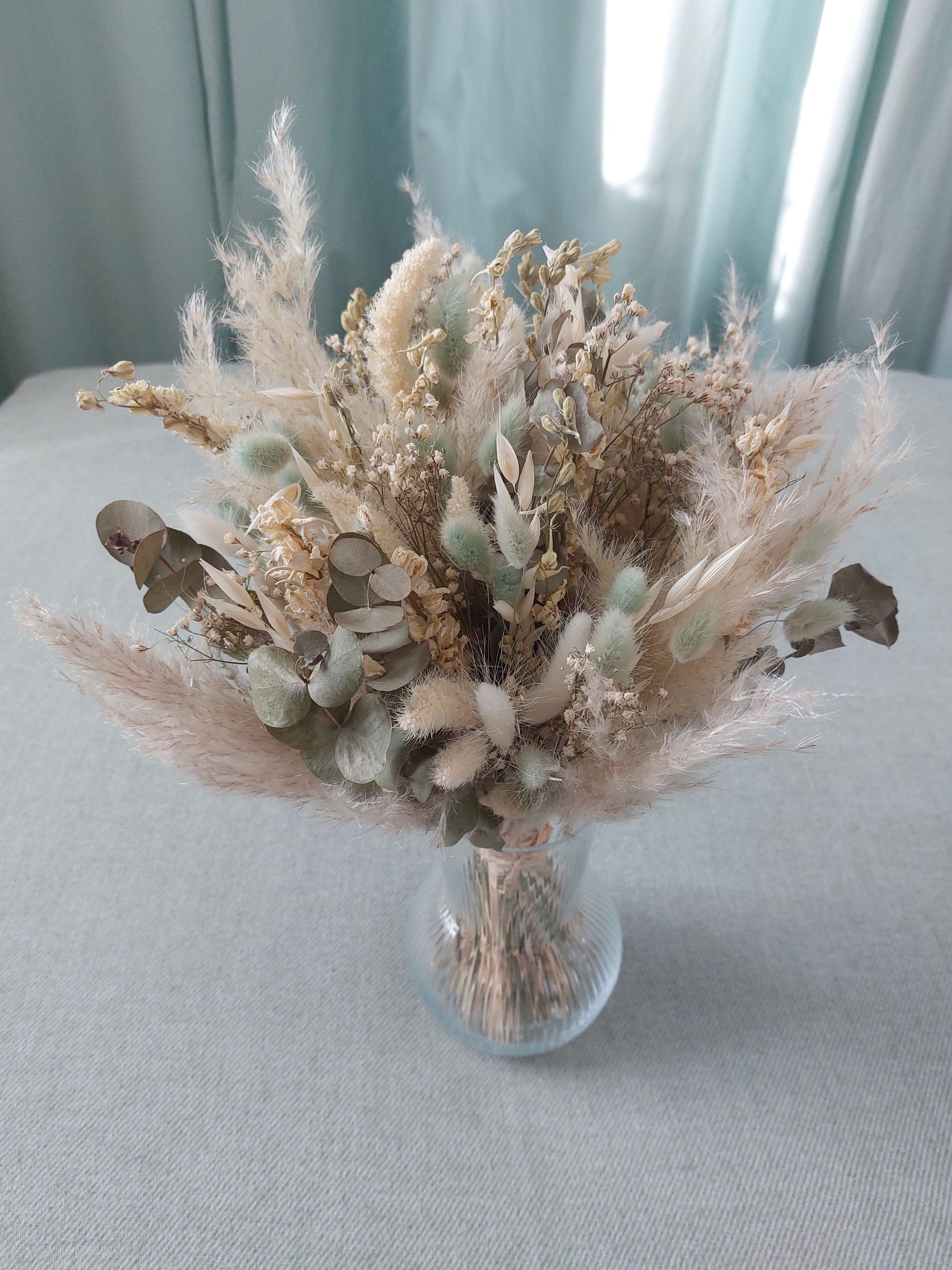 Bouquet en fleurs séchées