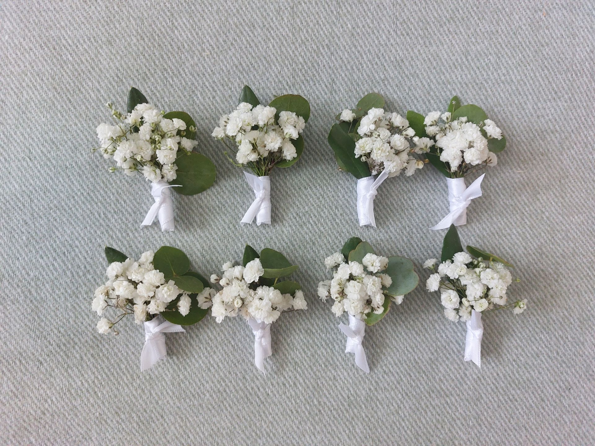 broche gypsophile mariage