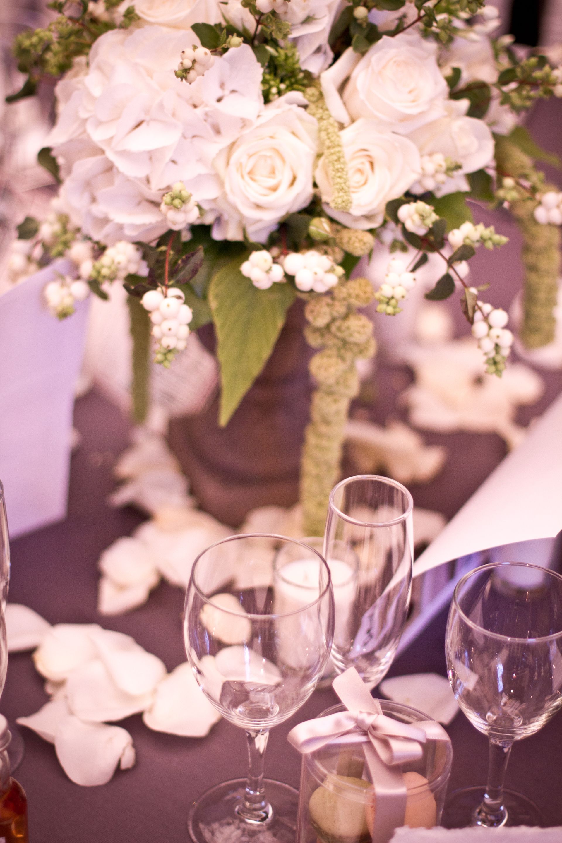 décoration de table de mariage