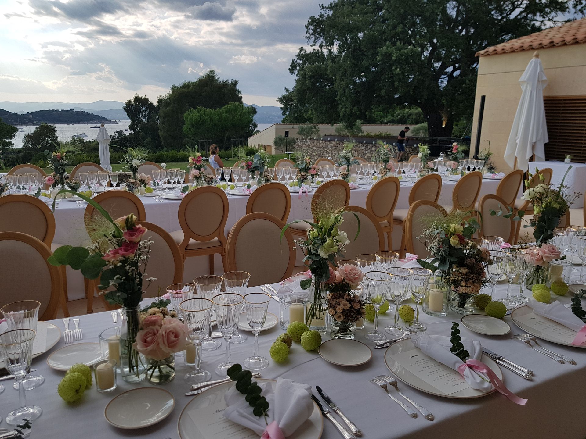 décoration de table de mariage