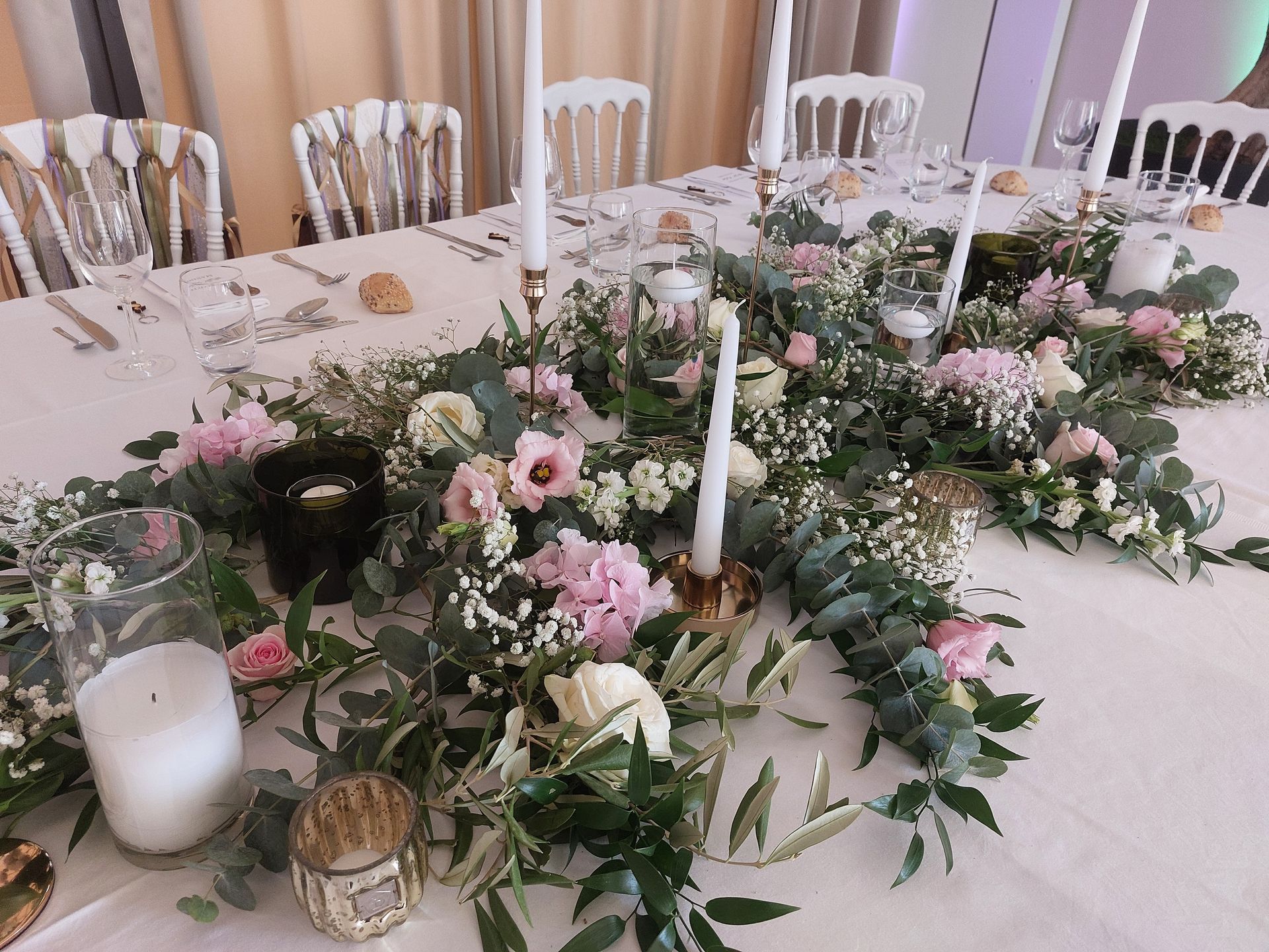 Centre de table de mariage
