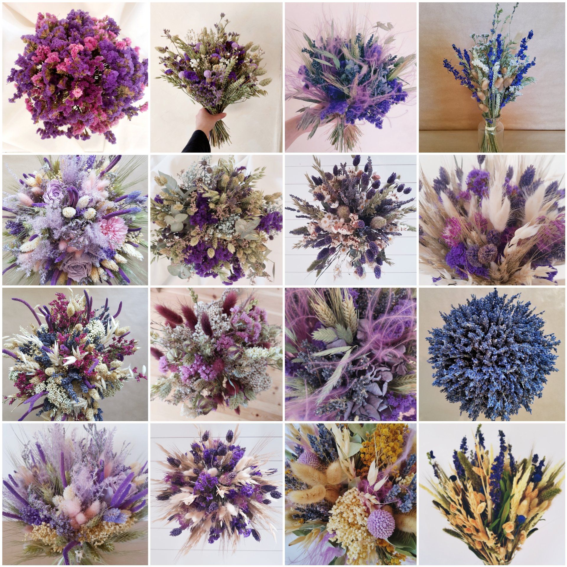 fleurs séchées