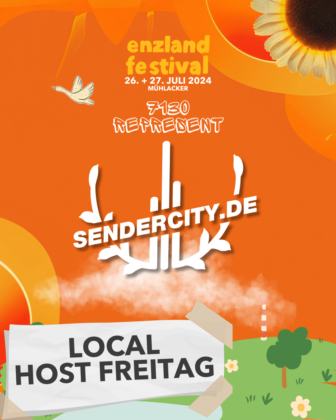 Sender City enzland festival 2024 Mühlacker