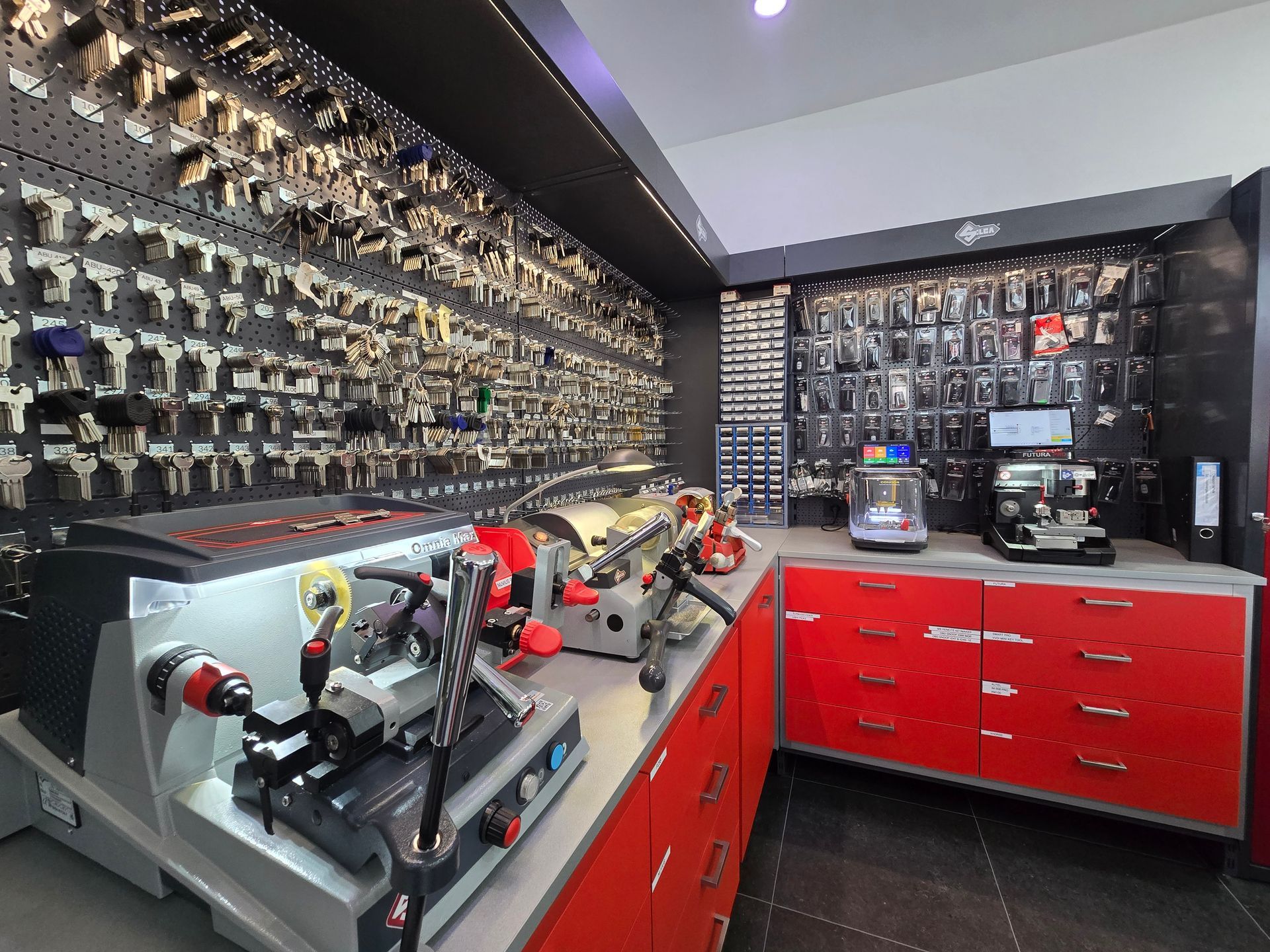 Innenansicht des Schlüsseldienst Osnabrück Klaus McCracken an der Hasestraße 3 in 49074 Osnabrück