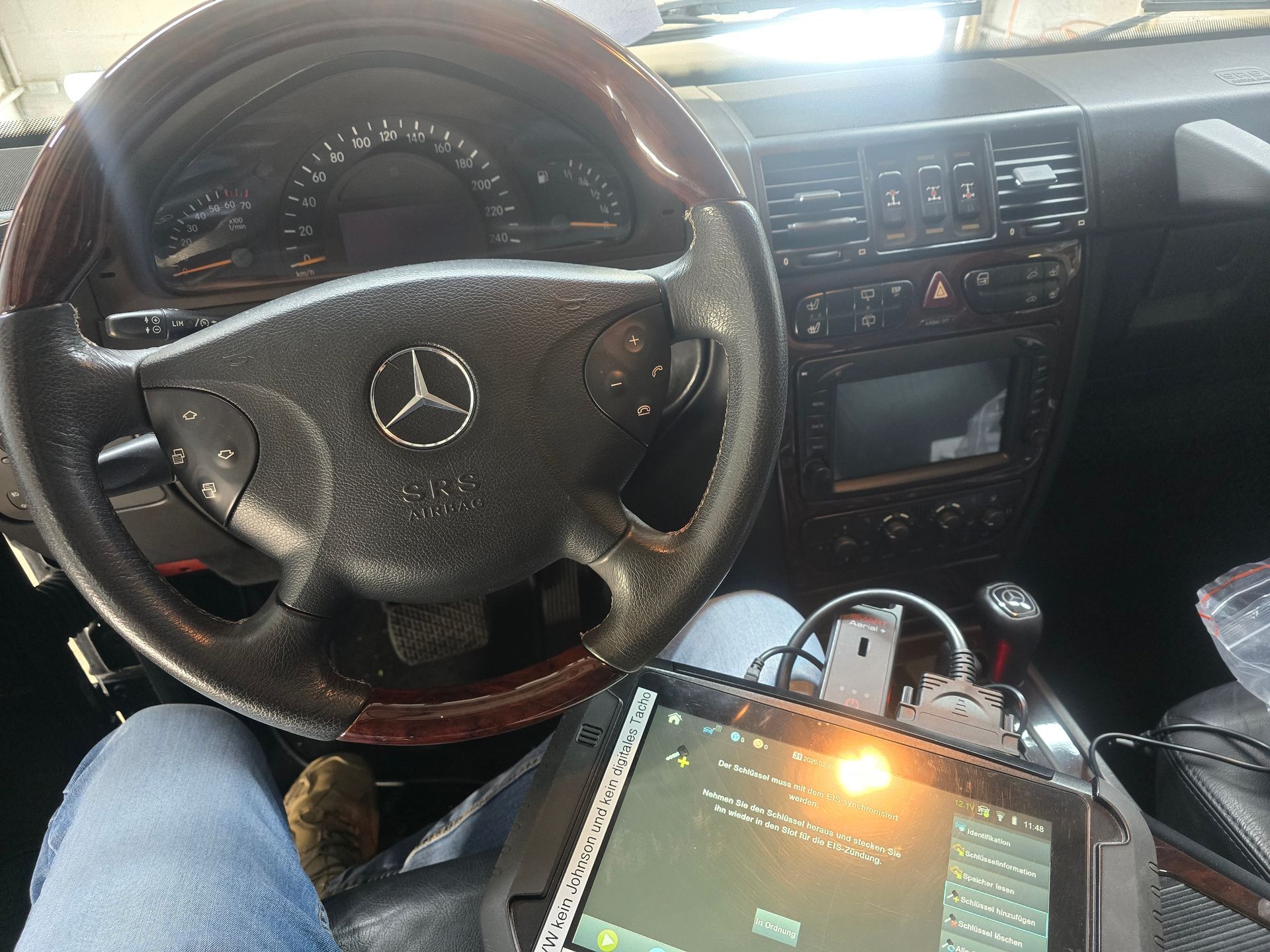 Mercedes G Klasse Schlüsselanfertigung und Programmierung