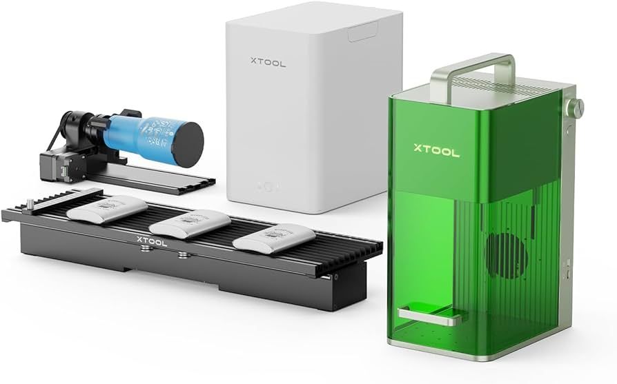 Das xTool F1 hat eine außergewöhnliche Laserleistung.
Zwei Laser für die Gravur auf fast allen Materialien