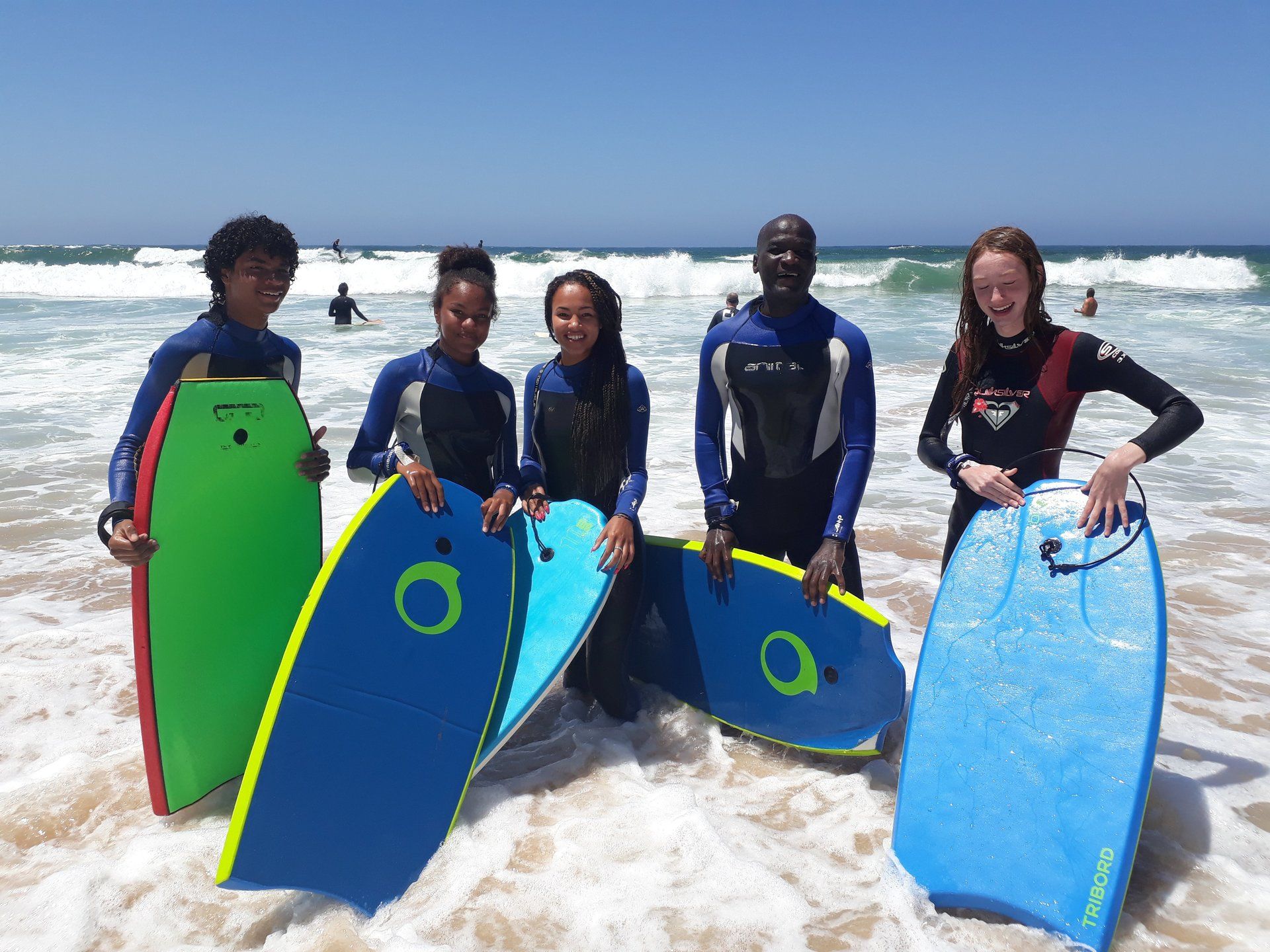 Kids on holiday