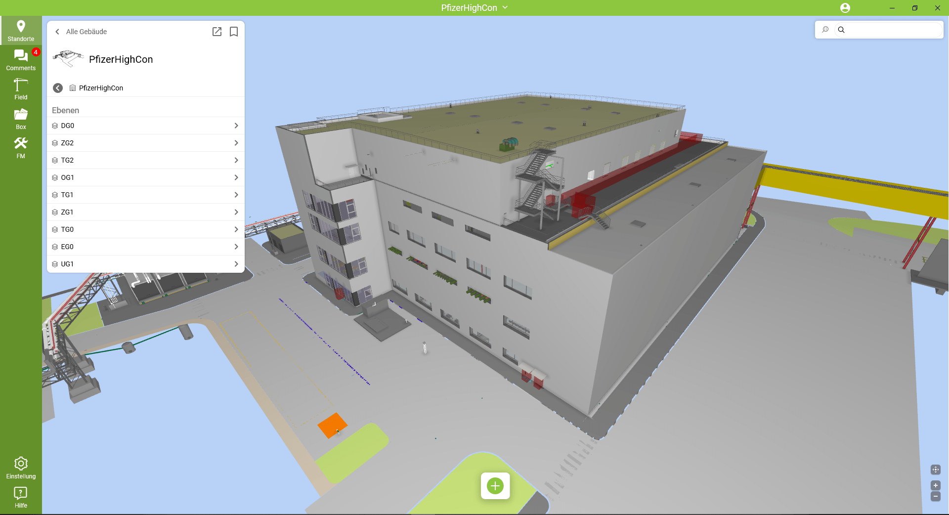 3D-Modell in Dalux
