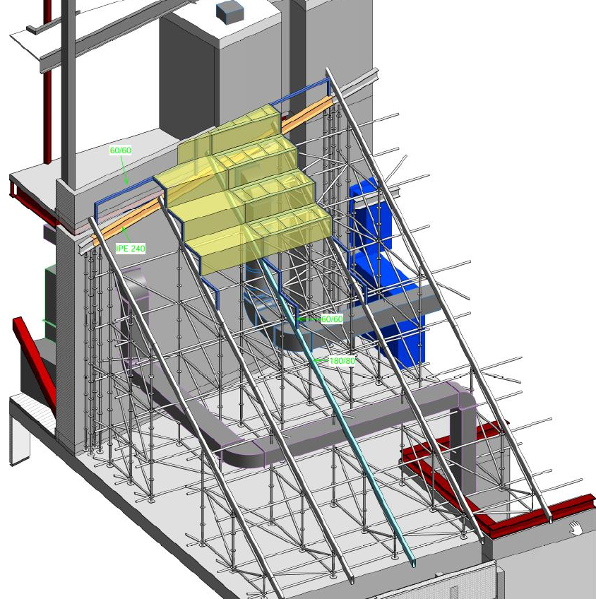 Visuelle Prüfung von Kollisionen im 3D Modell