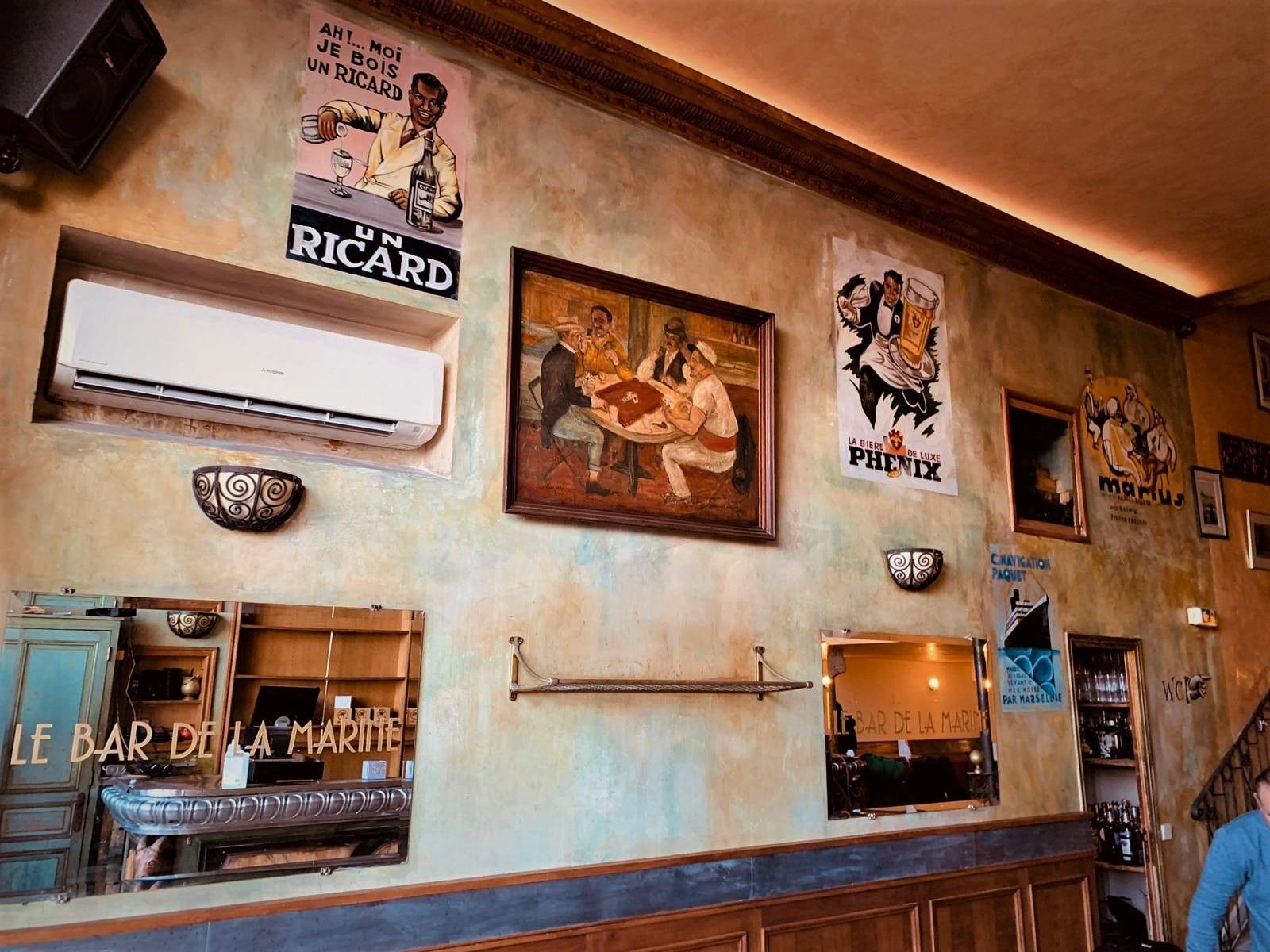 bar de la marine marseille , pagnol , fresue