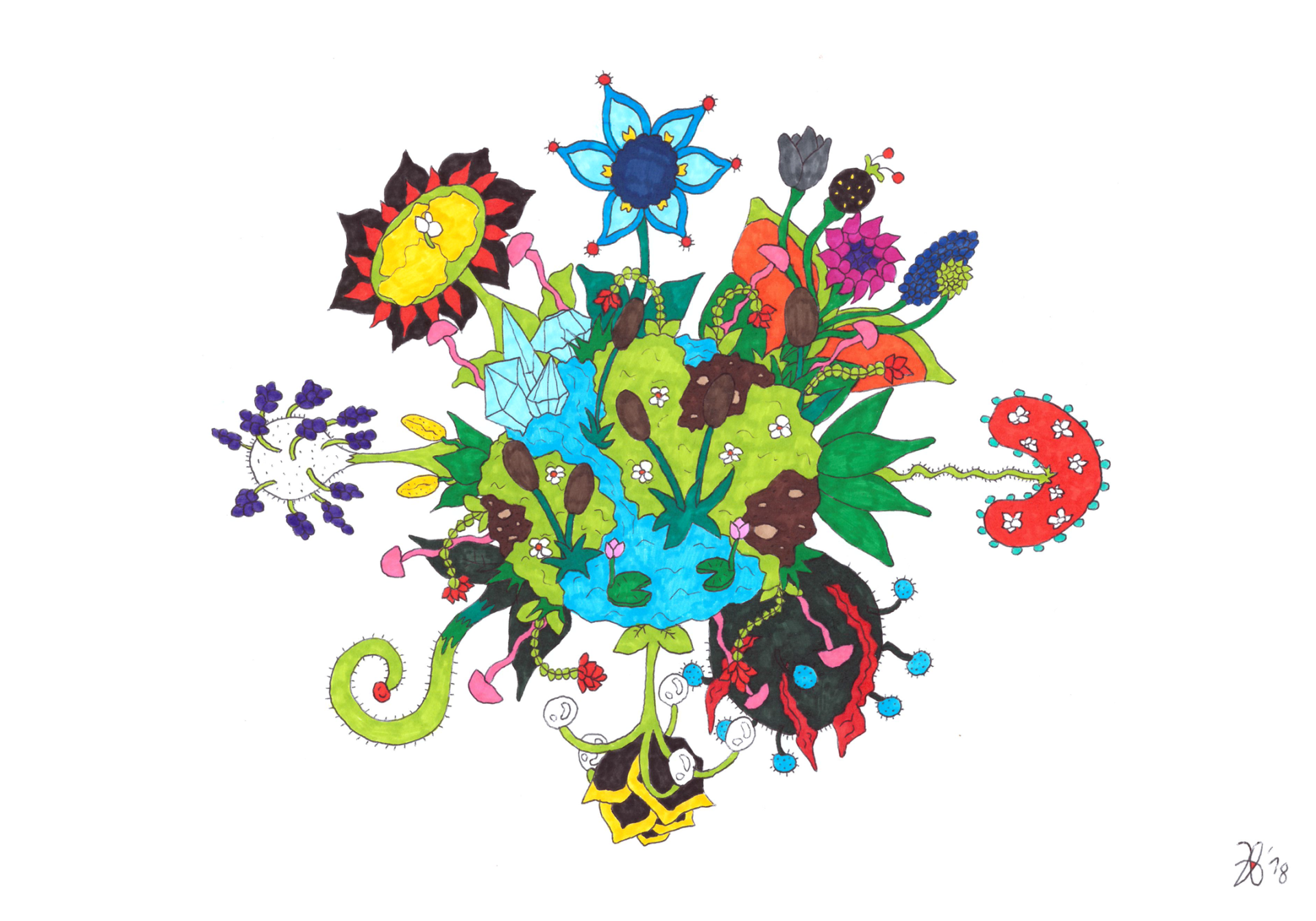 Aus dem All... überbringer des lebens kado images