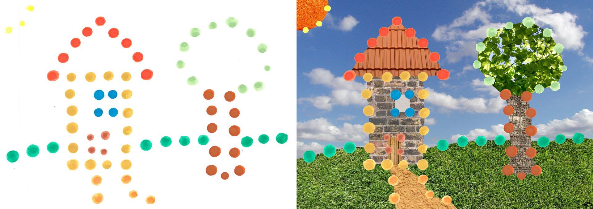 ''Haus'' 2017 - Nasen-Stempel Bild