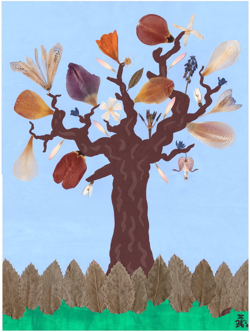 Lieblingspflanze new traumzauberbaum 2.0 kado images acrylmalerei