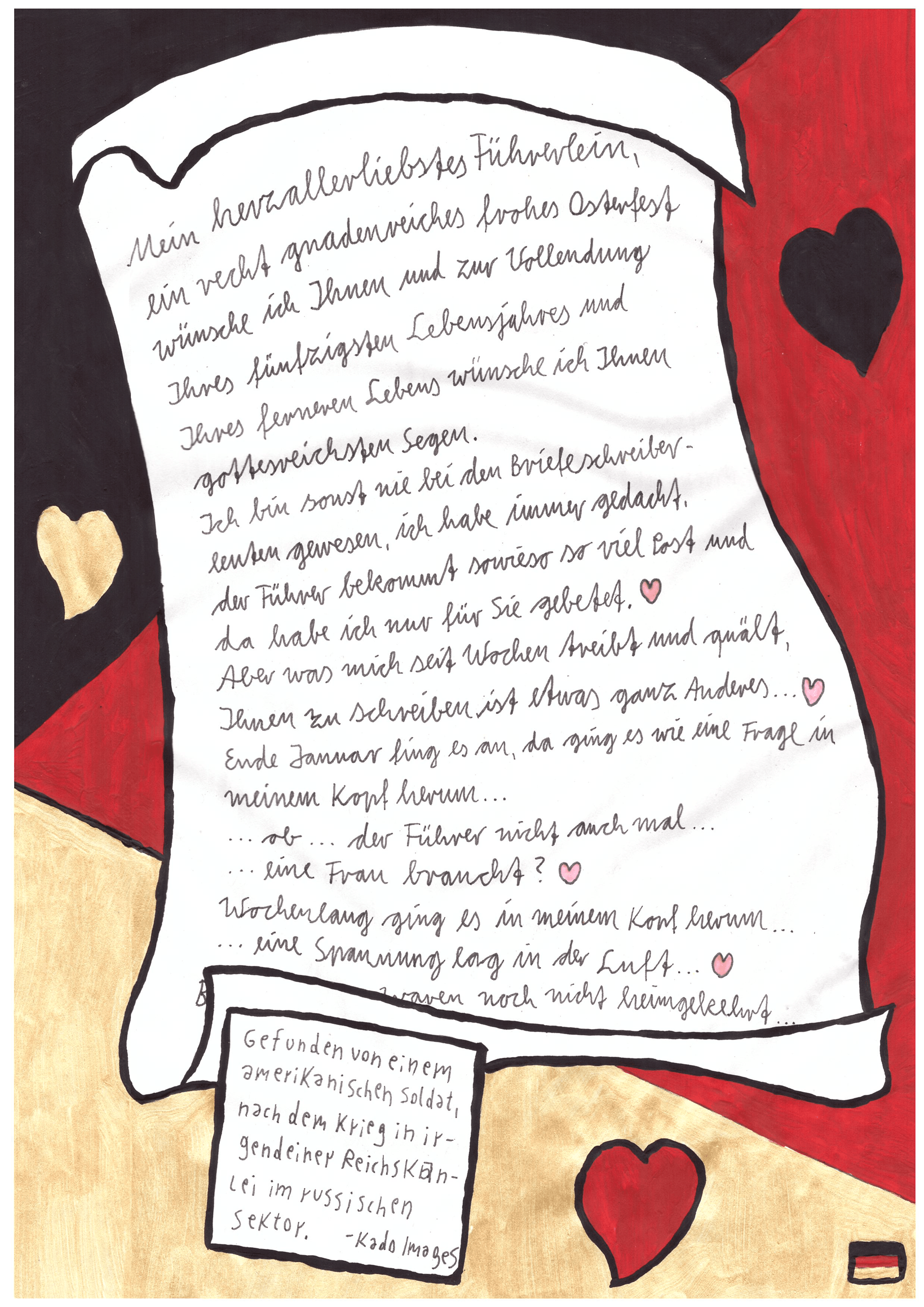 Wie romantisch... kadoimages liebesbrief 3. Reich