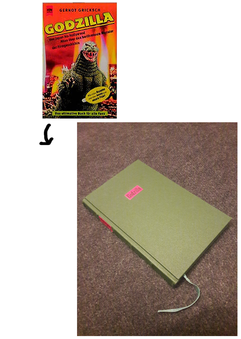 Kaiju-Action als Buchform kado images godzilla buch