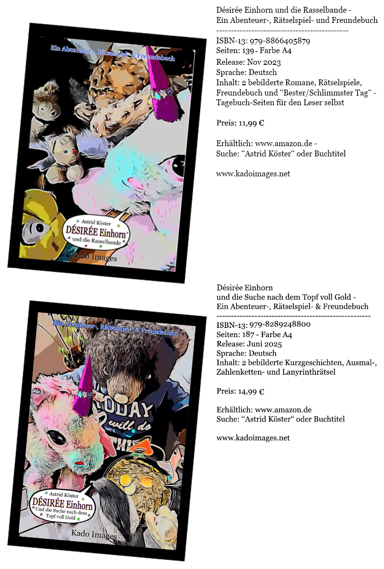 UNSERE Bücher desiree einhorn