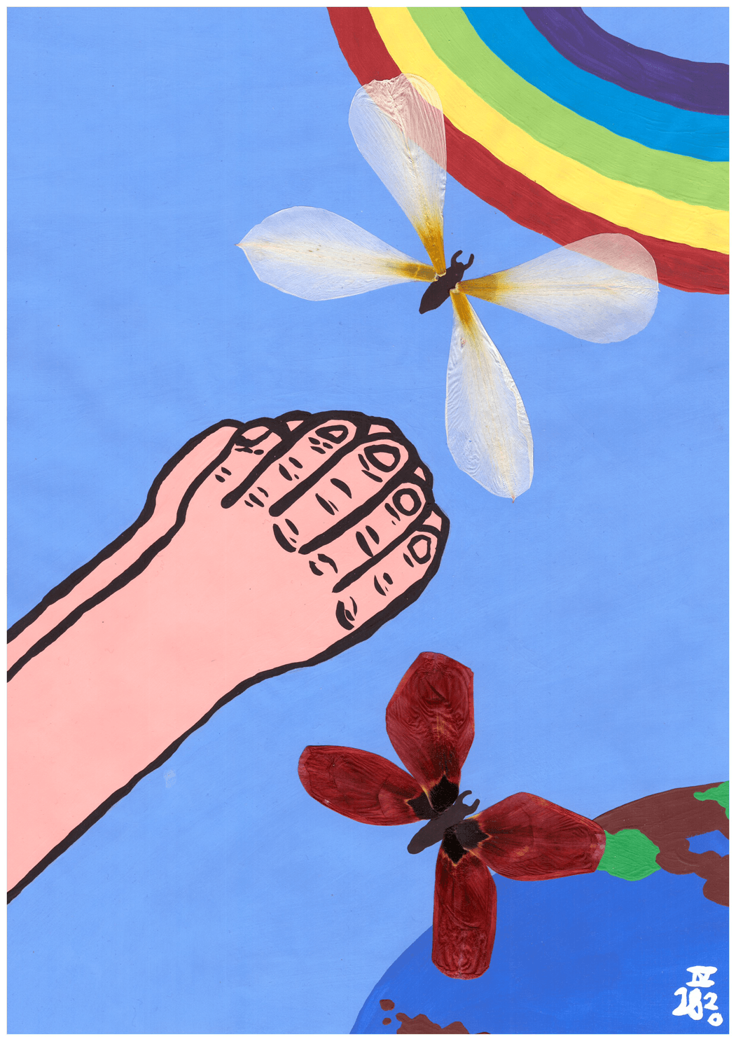 Richtig nett :D hoffnung 2 kado images acrylmalerei