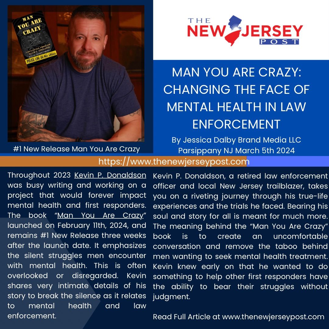 Kevin P. Donaldson, Realkevindonaldson, the suffering podcast, podcast, mental health, suicide prevention, mind, hope, Man You Are Crazy