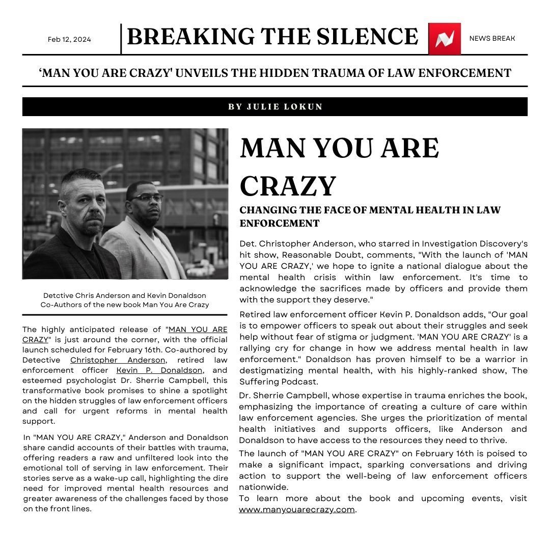 Kevin P. Donaldson, Realkevindonaldson, the suffering podcast, podcast, mental health, suicide prevention, mind, hope,