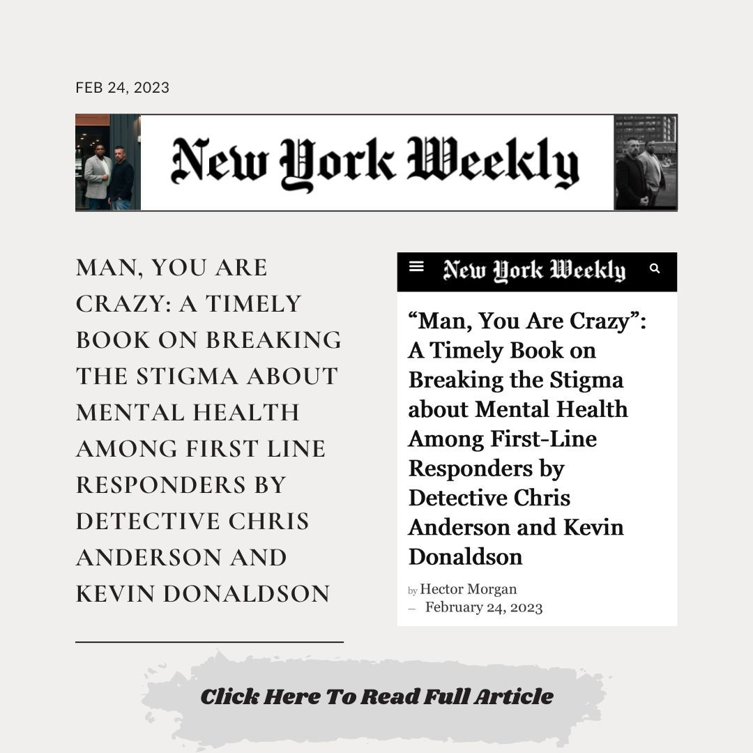 Kevin Donaldson Man You Are Crazy Book New York Weekly